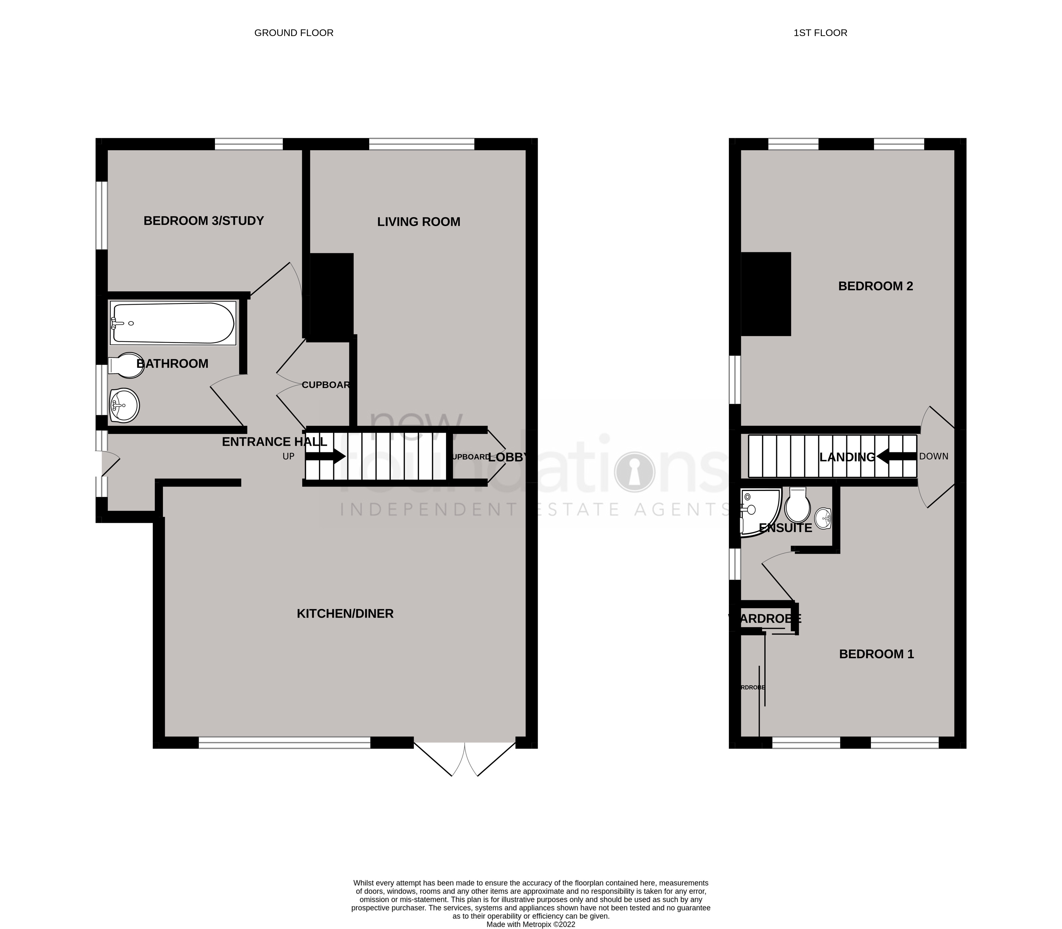 Floorplans For Little Common Road, Bexhill-on-Sea, East Sussex