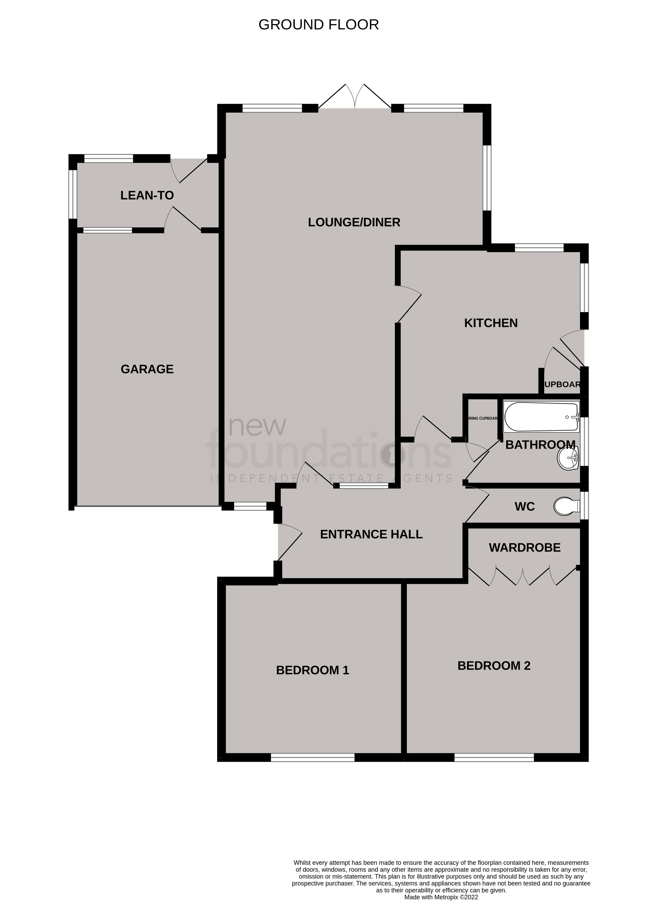 Floorplans For Pinewoods, Bexhill-on-Sea, East Sussex