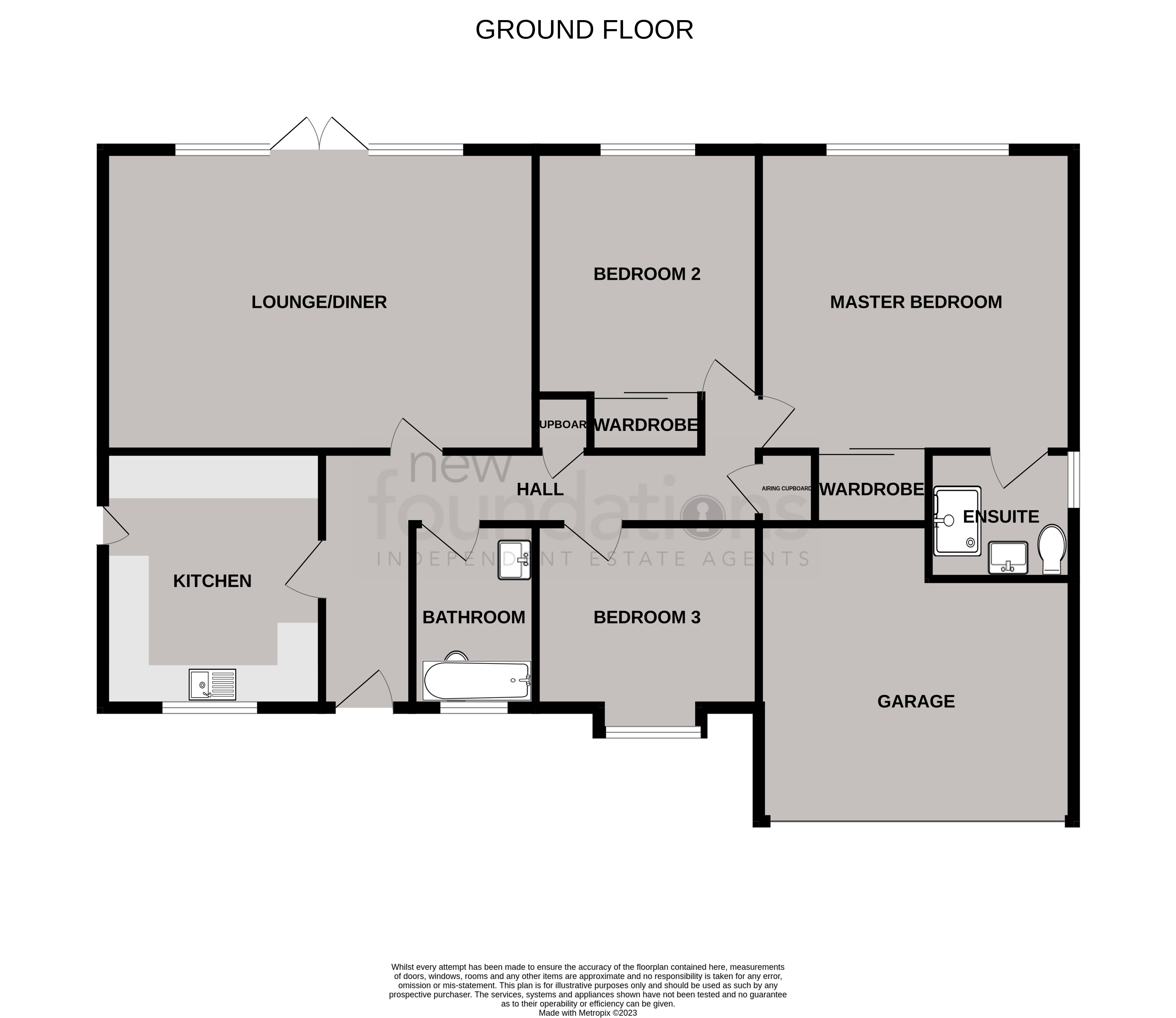 Floorplans For Coverdale Avenue, Bexhill on Sea