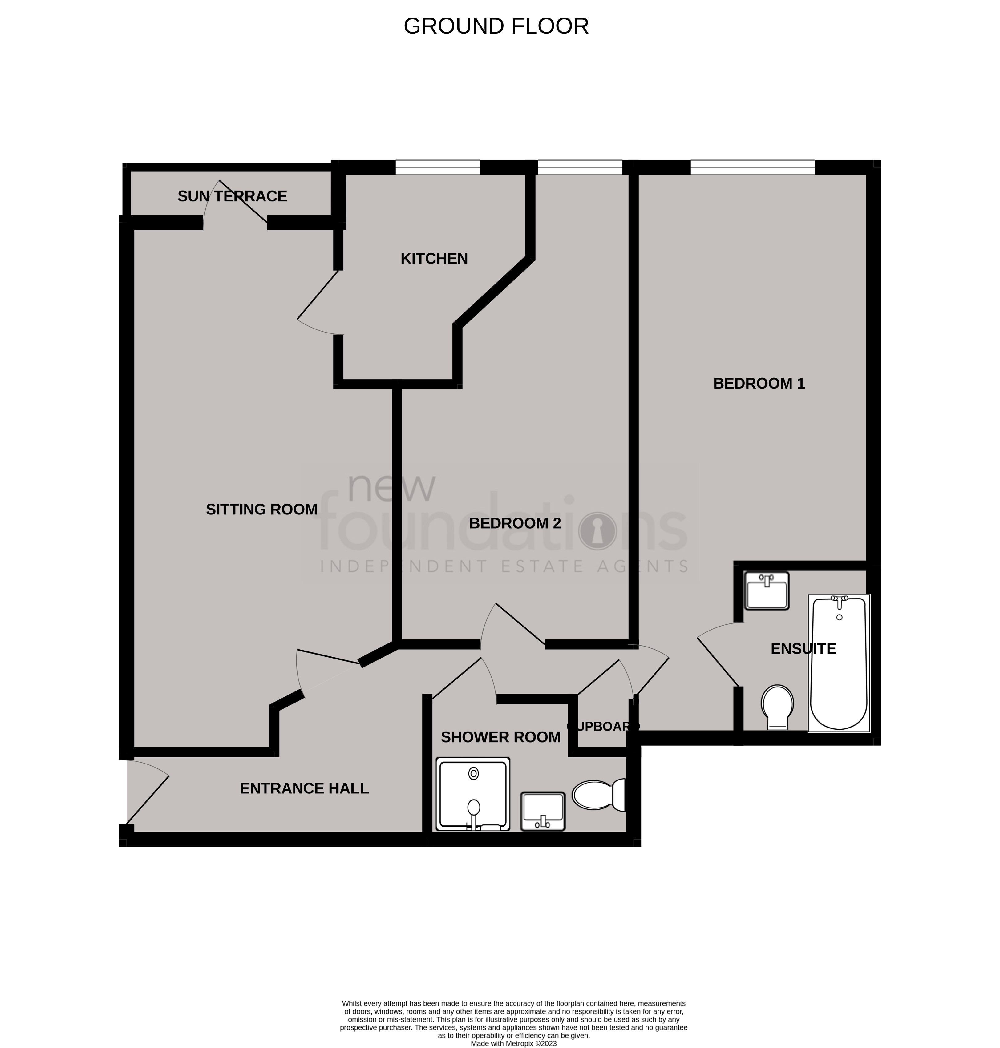 Floorplans For Cooden Drive, Bexhill-on-Sea, East Sussex