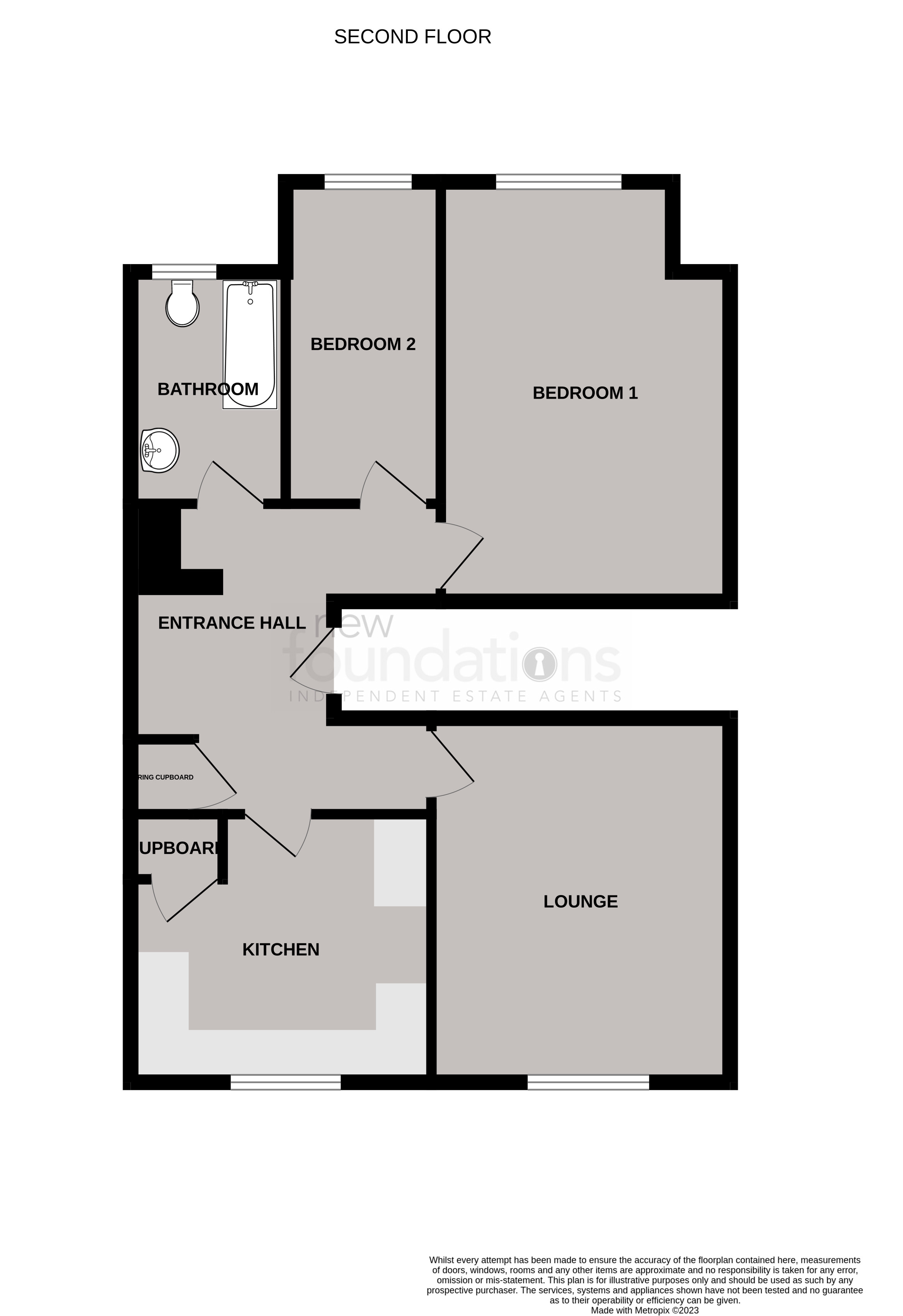Floorplans For Knole Road, Bexhill-on-Sea, East Sussex