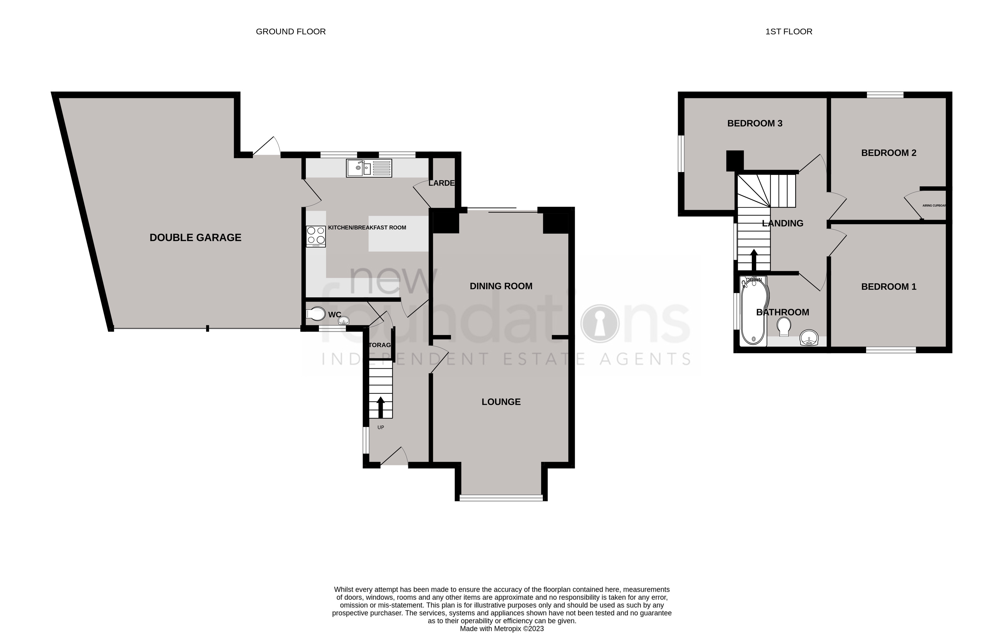 Floorplans For Arthur Road, Bexhill-on-Sea, East Sussex