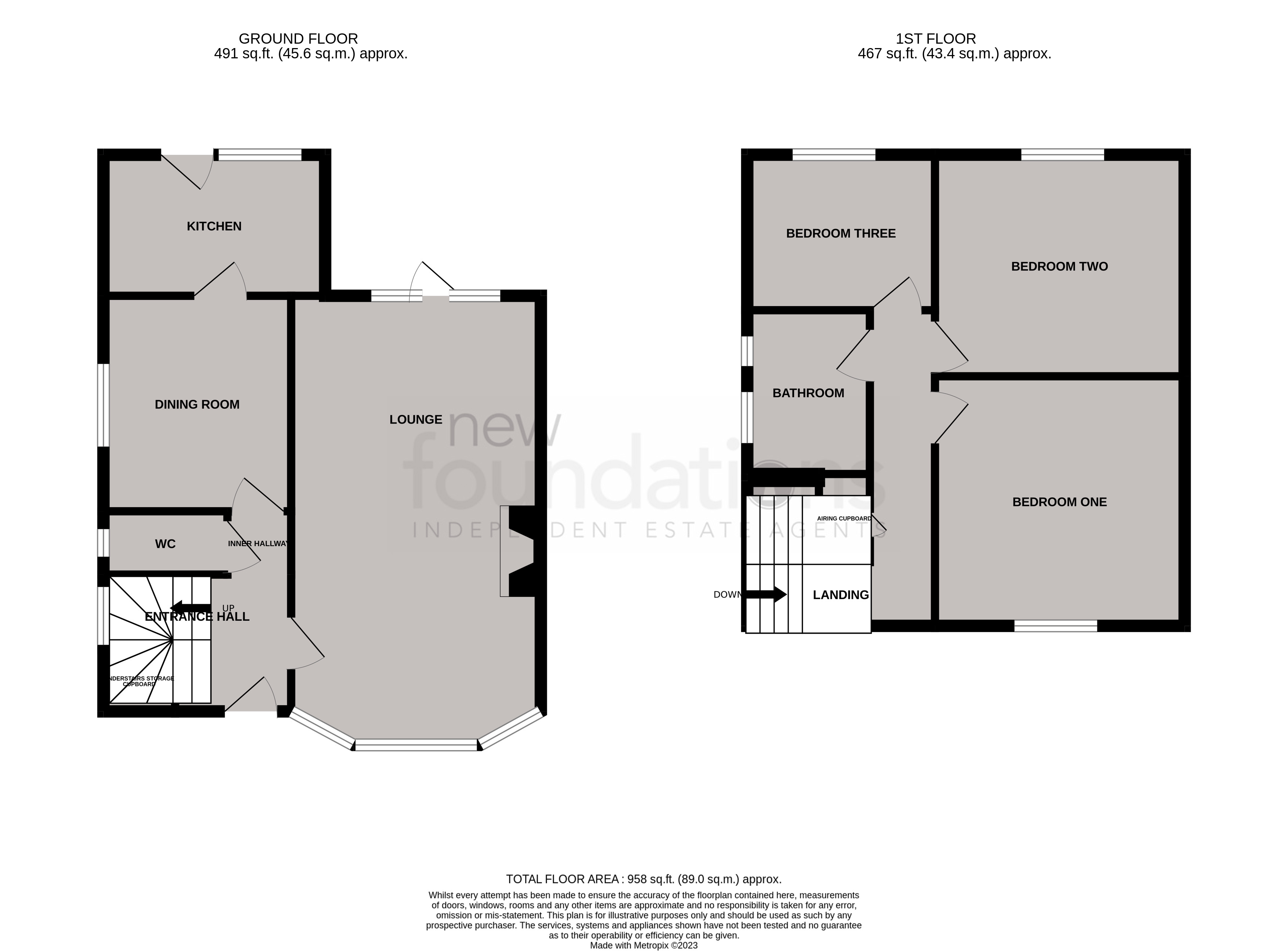 Floorplans For Glenleigh Park Road, Bexhill-on-Sea, East Sussex