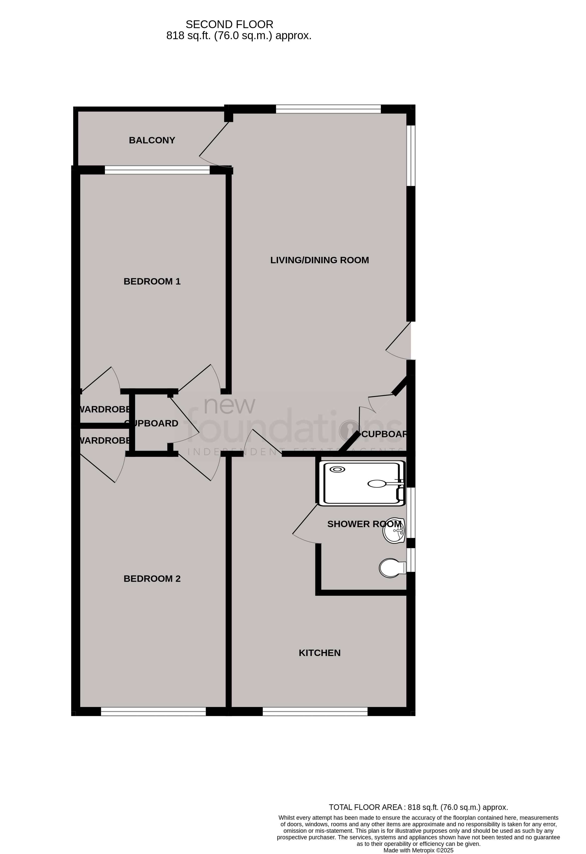 Floorplans For West Parade, Bexhill-on-Sea, East Sussex