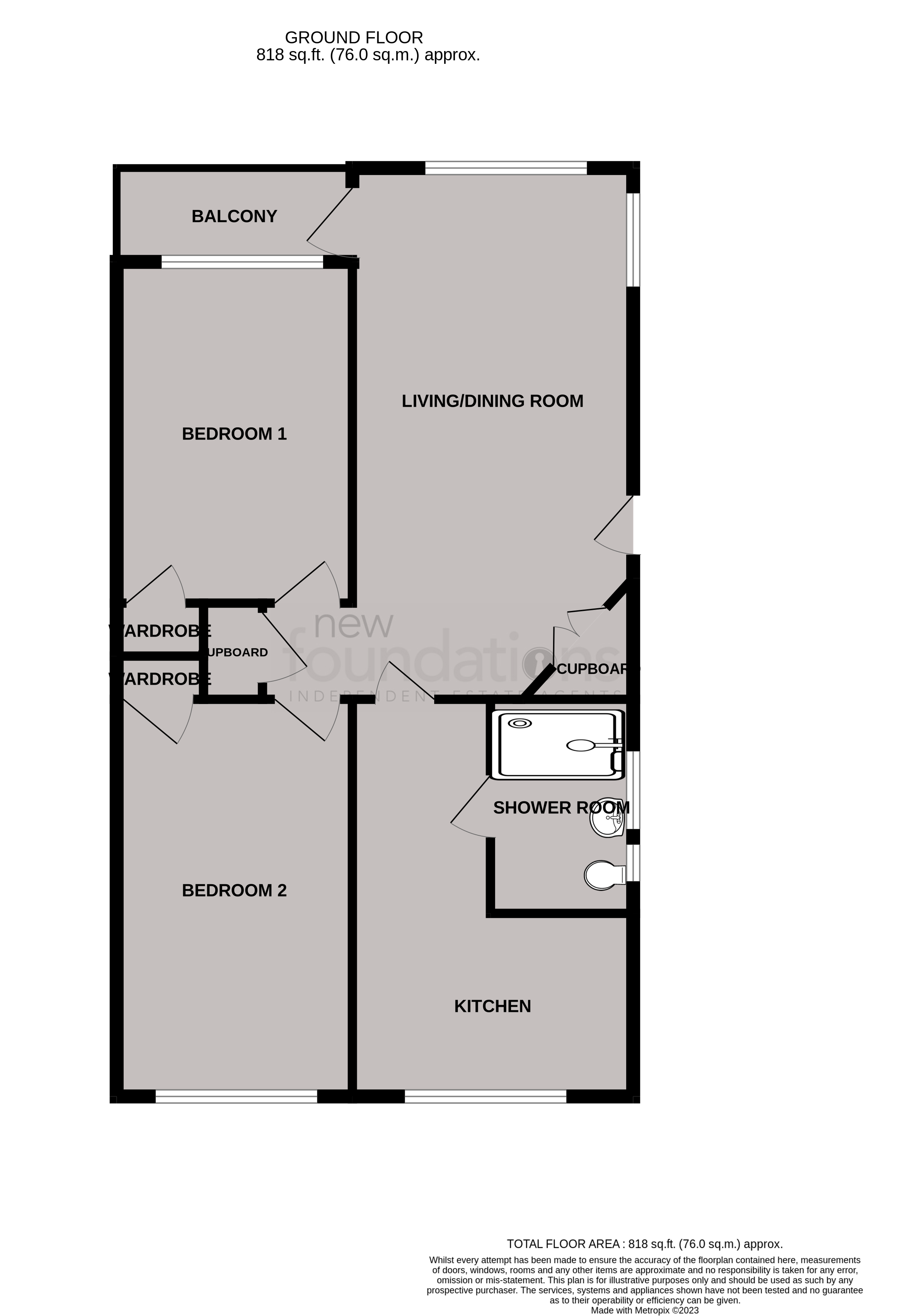 Floorplans For West Parade, Bexhill-on-Sea, East Sussex