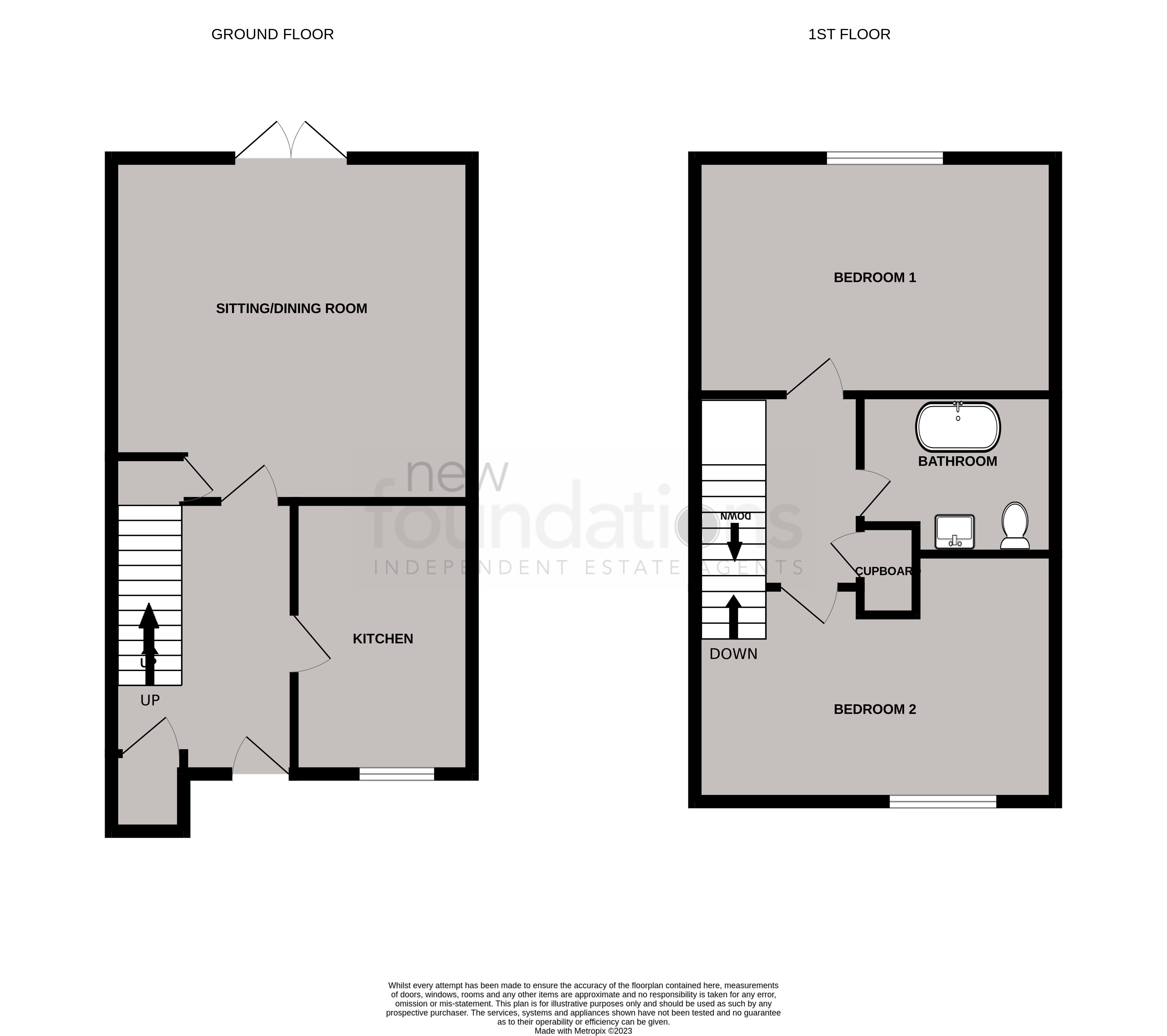 Floorplans For Kestrel Close, Bexhill-on-Sea, East Sussex