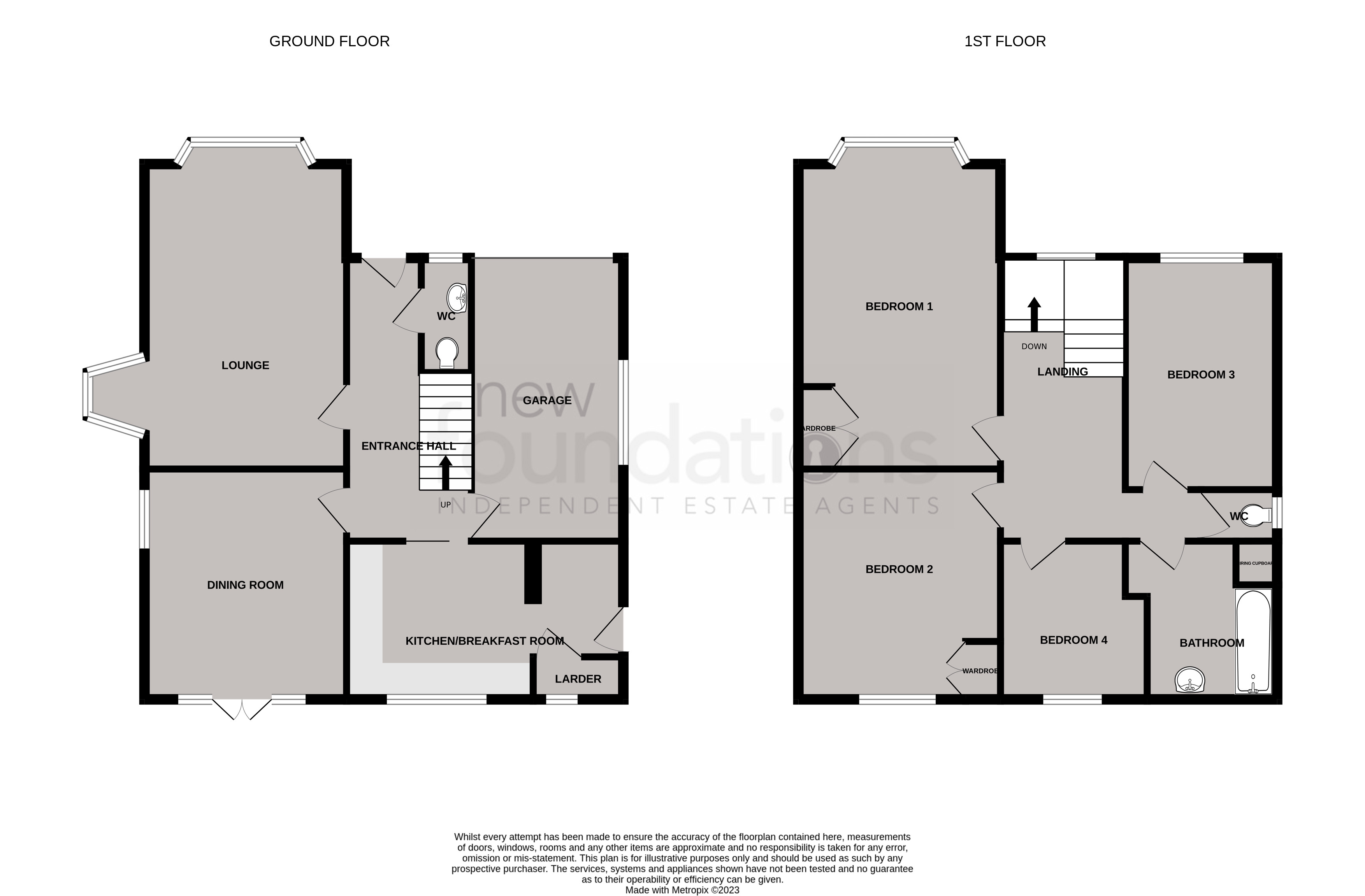 Floorplans For Pages Lane, Bexhill-on-Sea, East Sussex