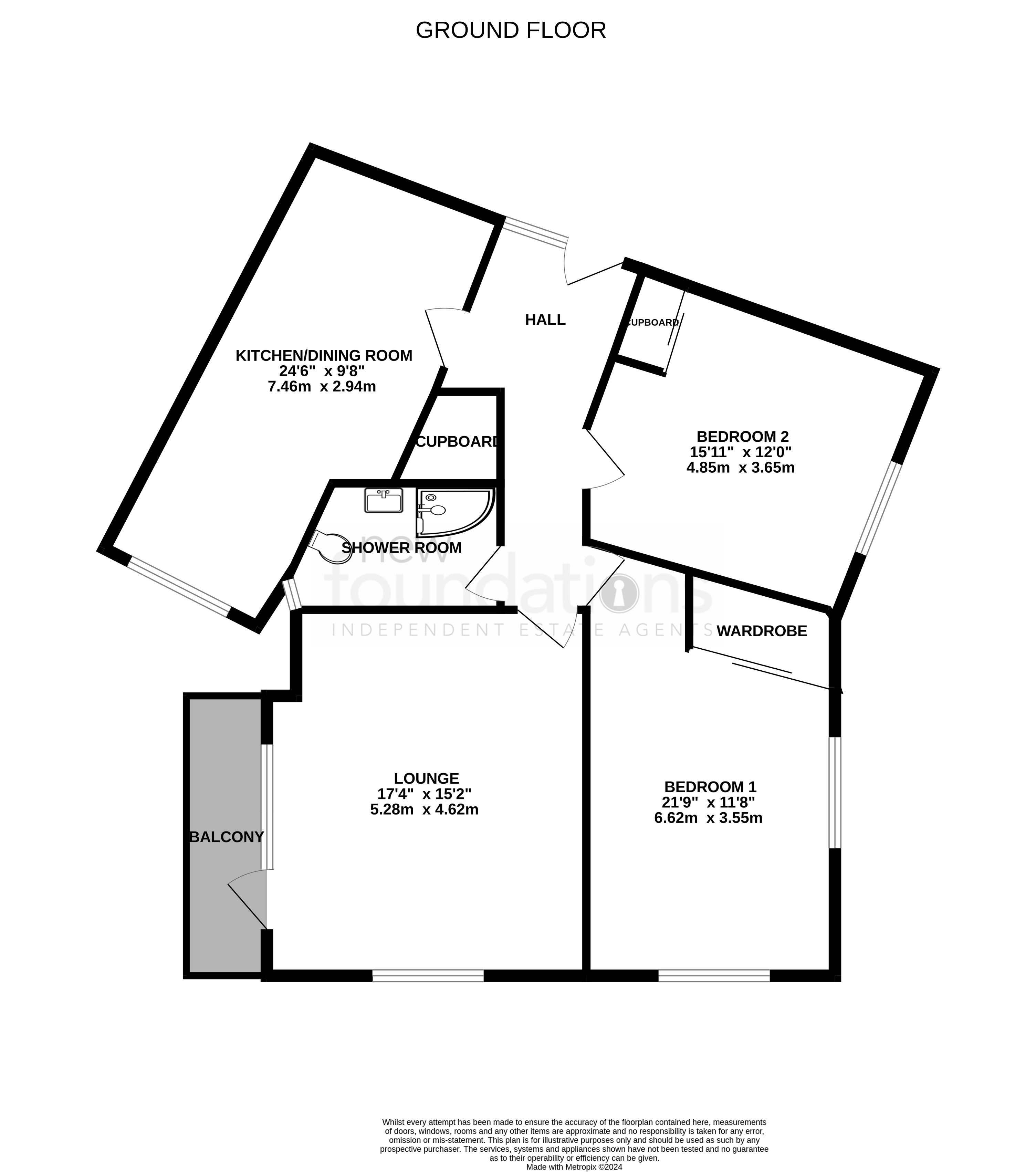 Floorplans For West Parade, Bexhill-on-Sea, East Sussex