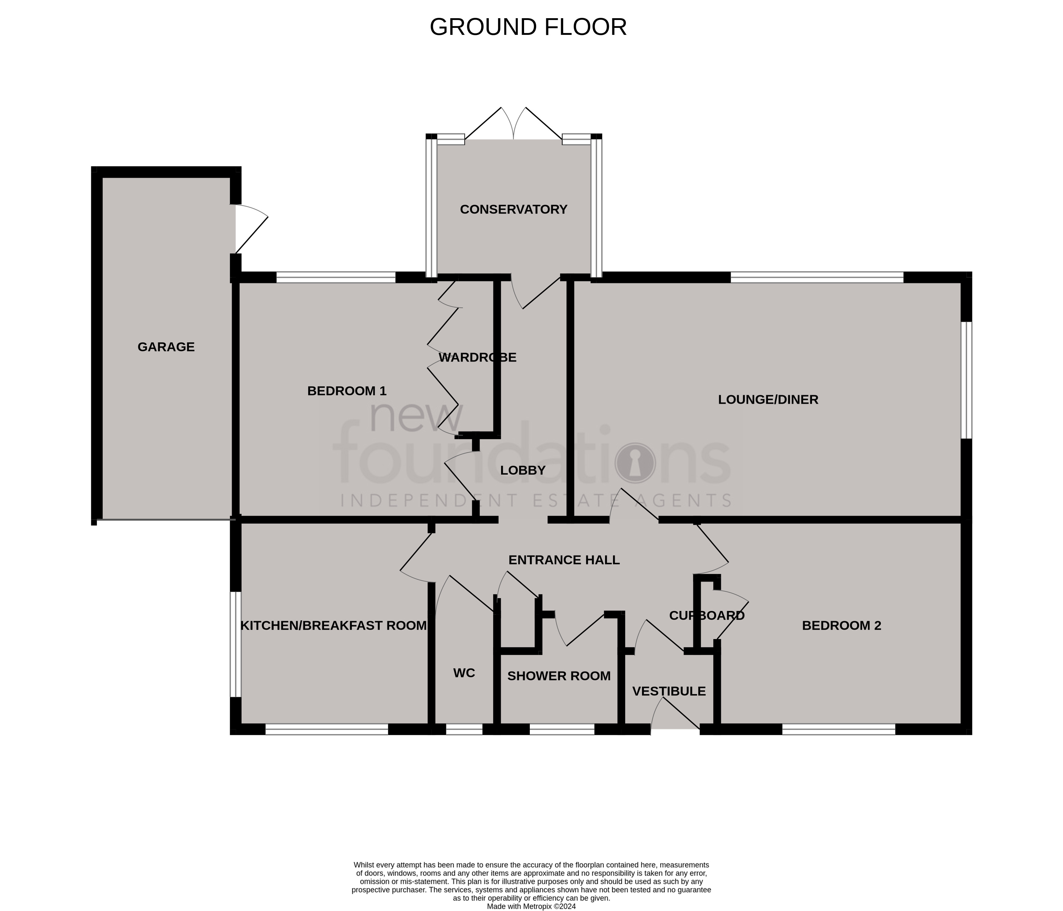 Floorplans For Chartres, Bexhill-on-Sea, East Sussex