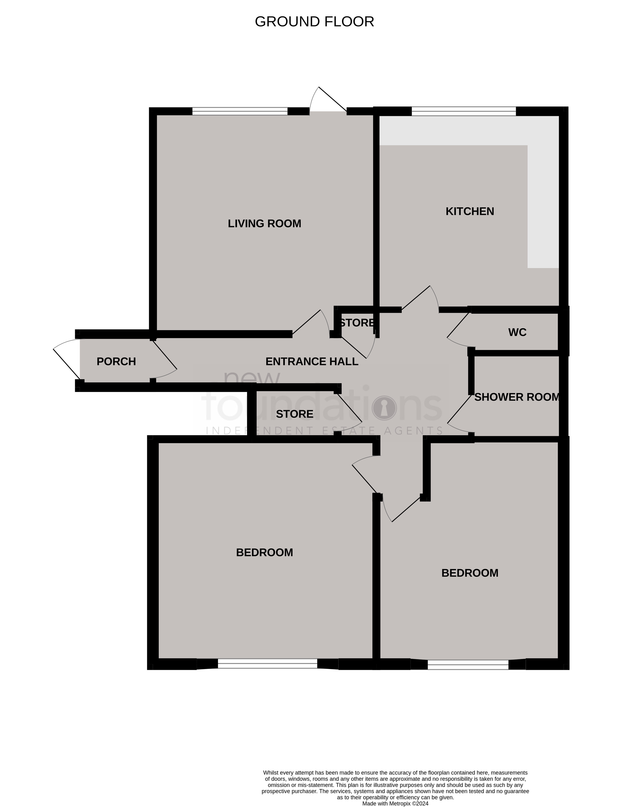 Floorplans For Collington Lane West, Bexhill-on-Sea, East Sussex