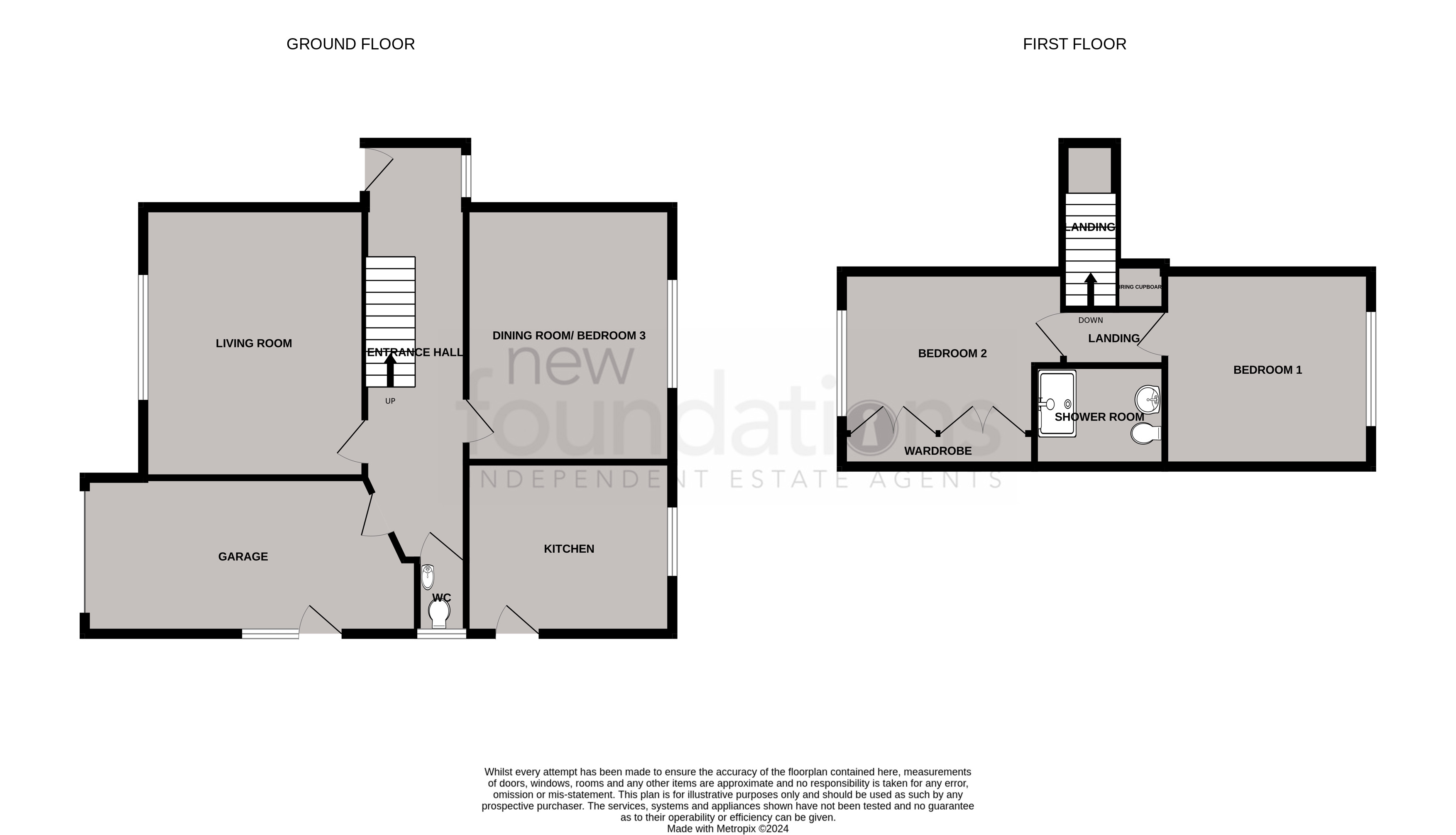 Floorplans For Ninfield, Battle, East Sussex