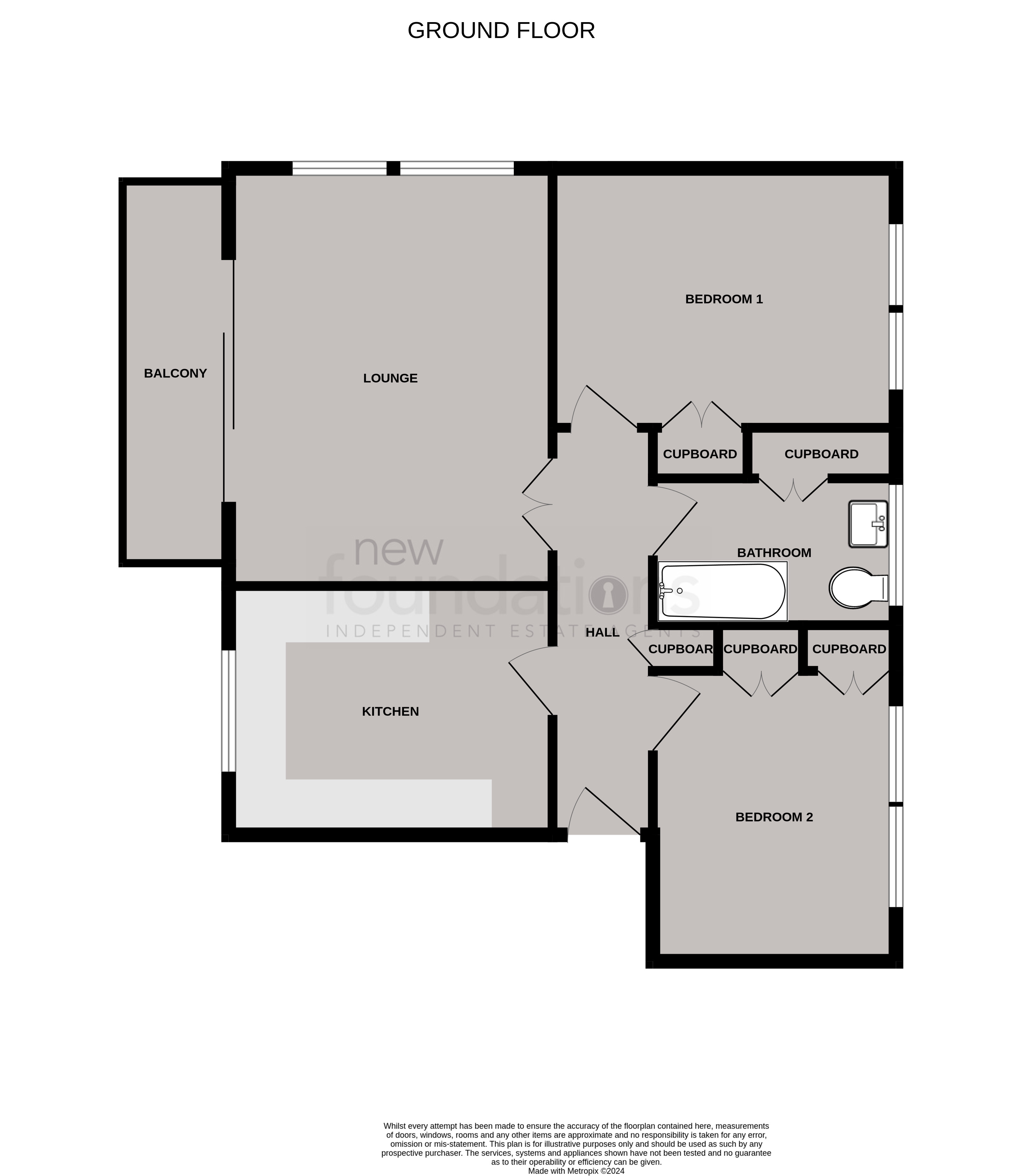 Floorplans For Clifford Road, Bexhill-on-Sea, East Sussex