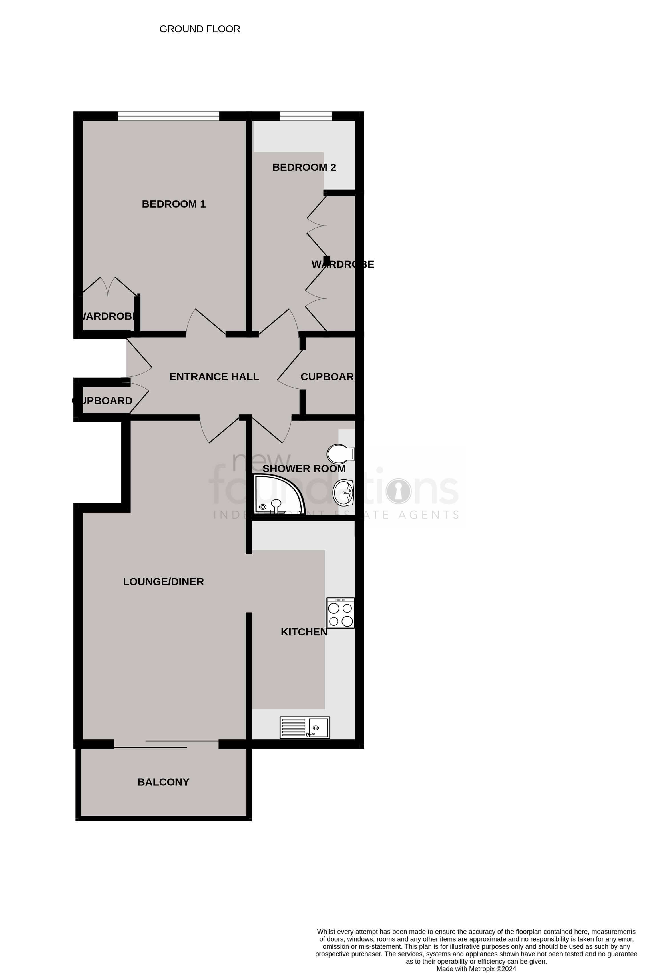 Floorplans For Cooden Drive, Bexhill-on-Sea, East Sussex