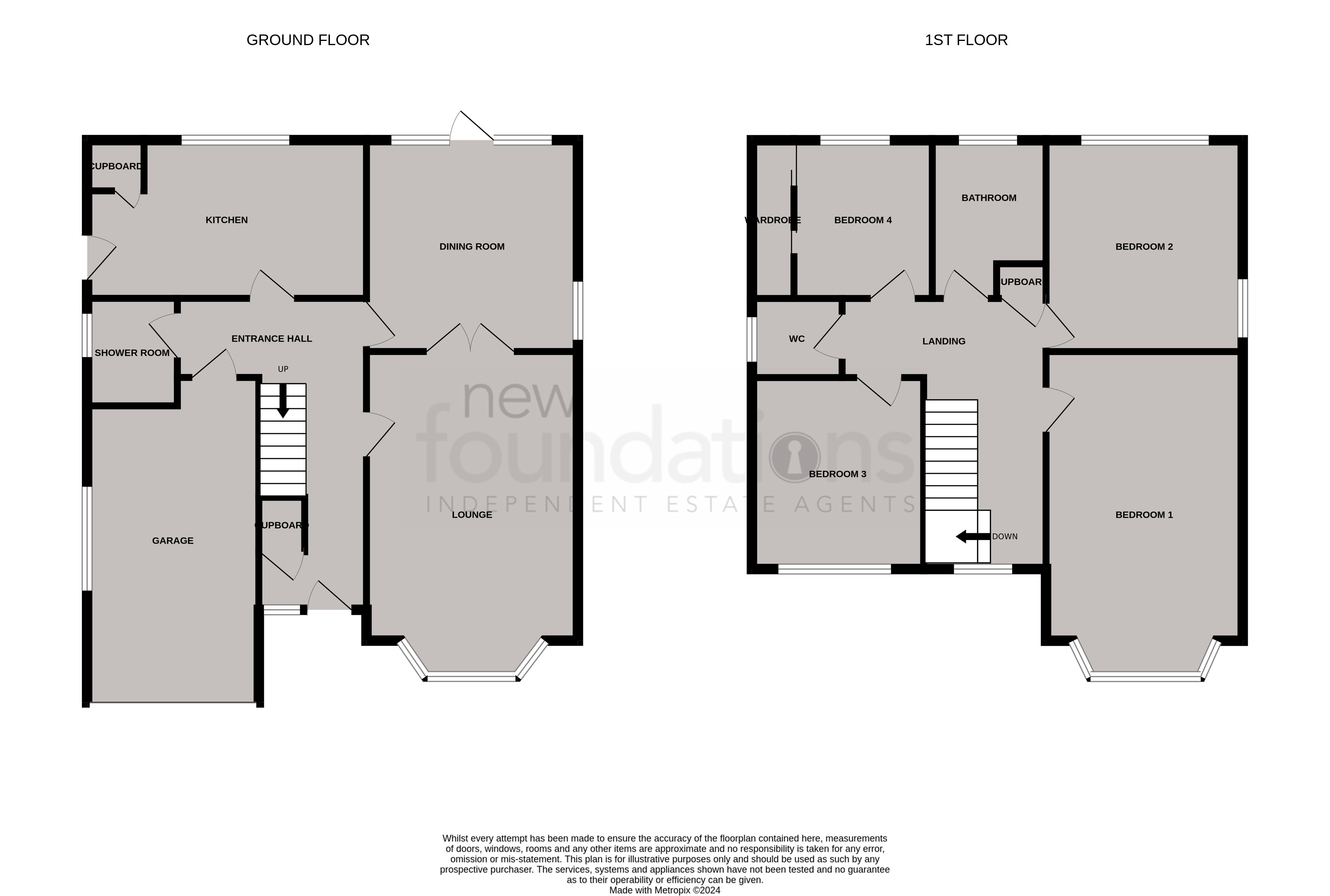 Floorplans For New Park Avenue, Bexhill-on-Sea, East Sussex