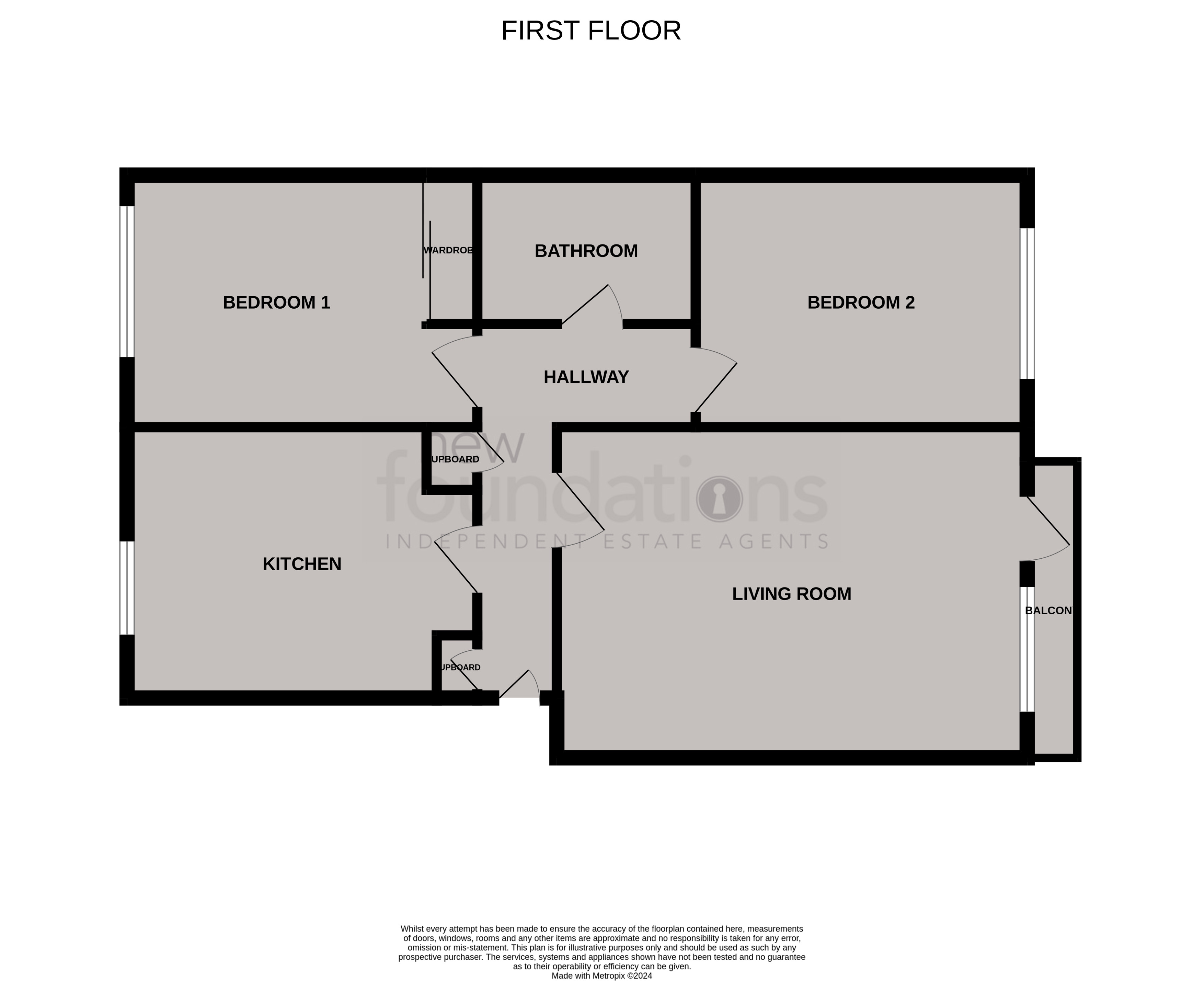 Floorplans For New Park Avenue, Bexhill-on-Sea, East Sussex