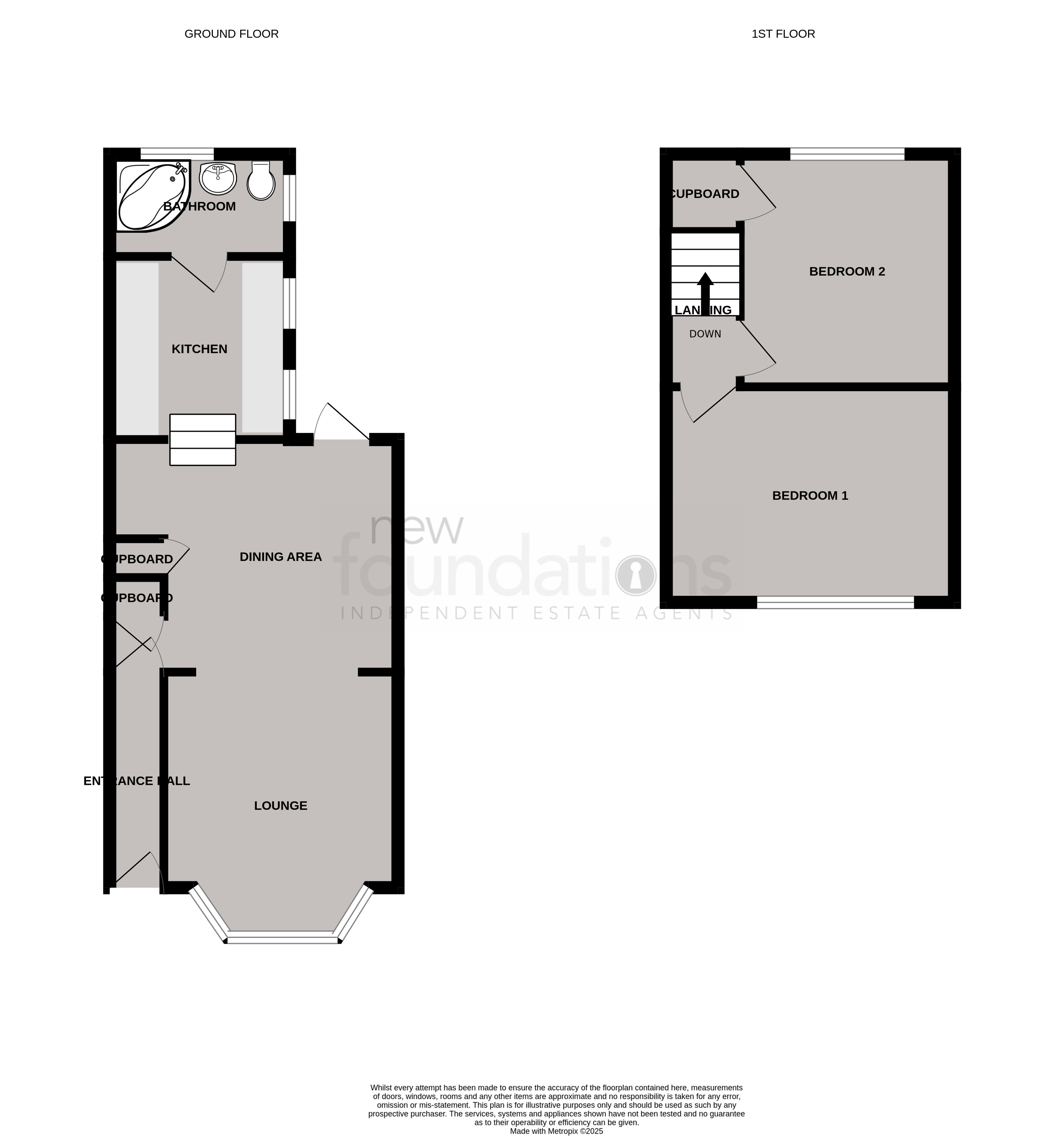 Floorplans For Springfield Road, Bexhill-on-Sea, East Sussex
