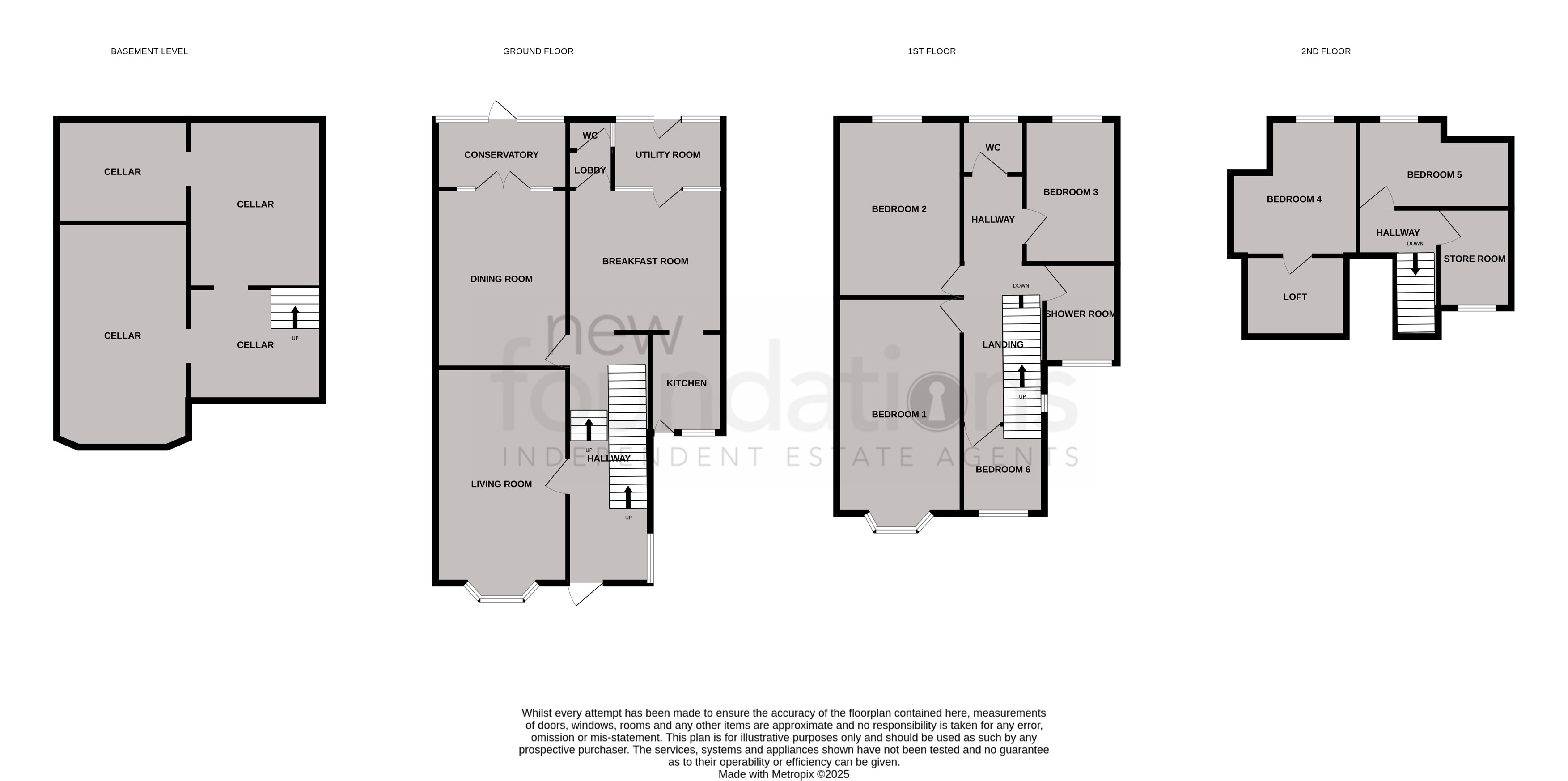 Floorplans For Egerton Road, Bexhill-on-Sea, East Sussex