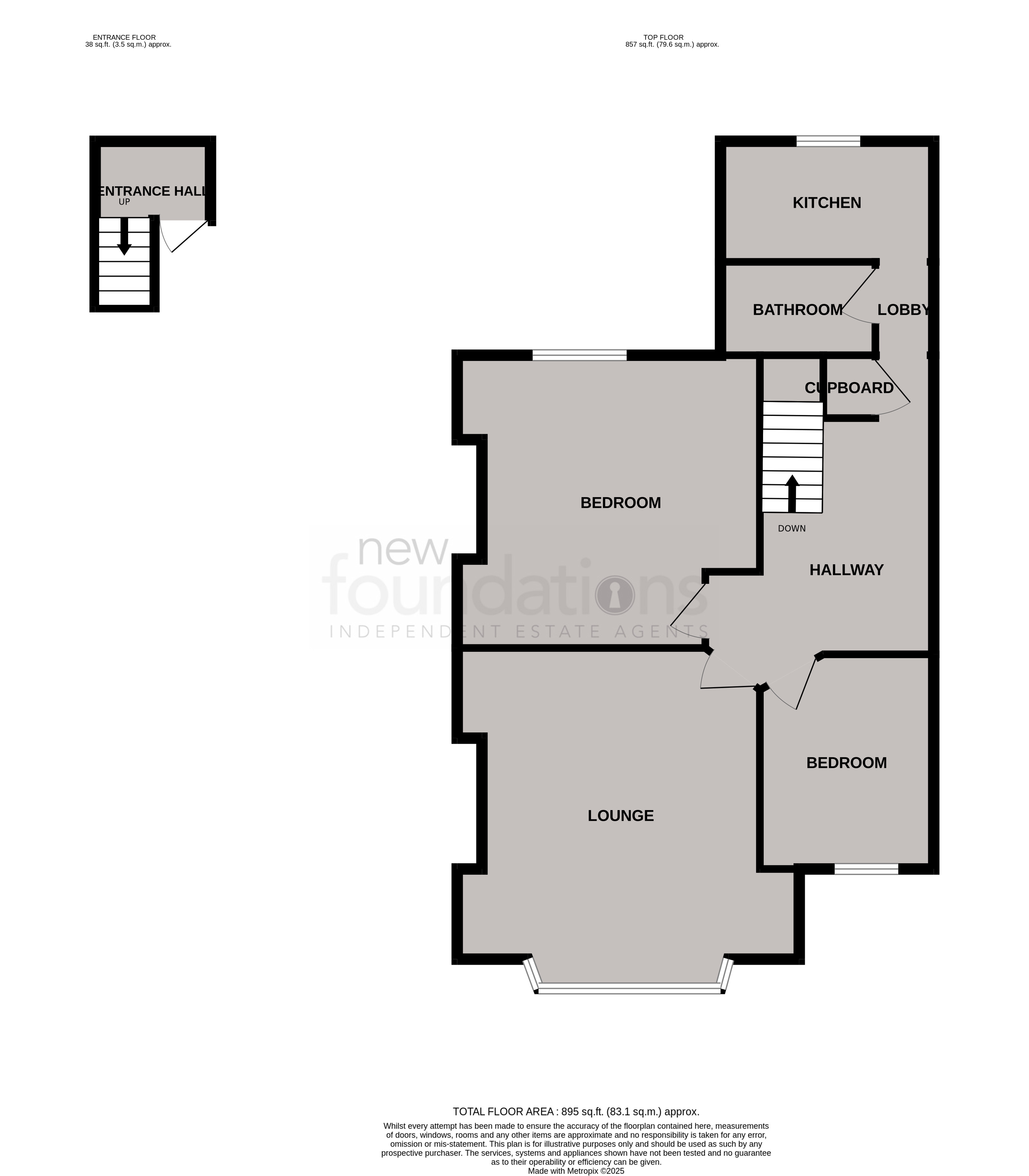 Floorplans For Park Road, Bexhill-on-Sea, East Sussex