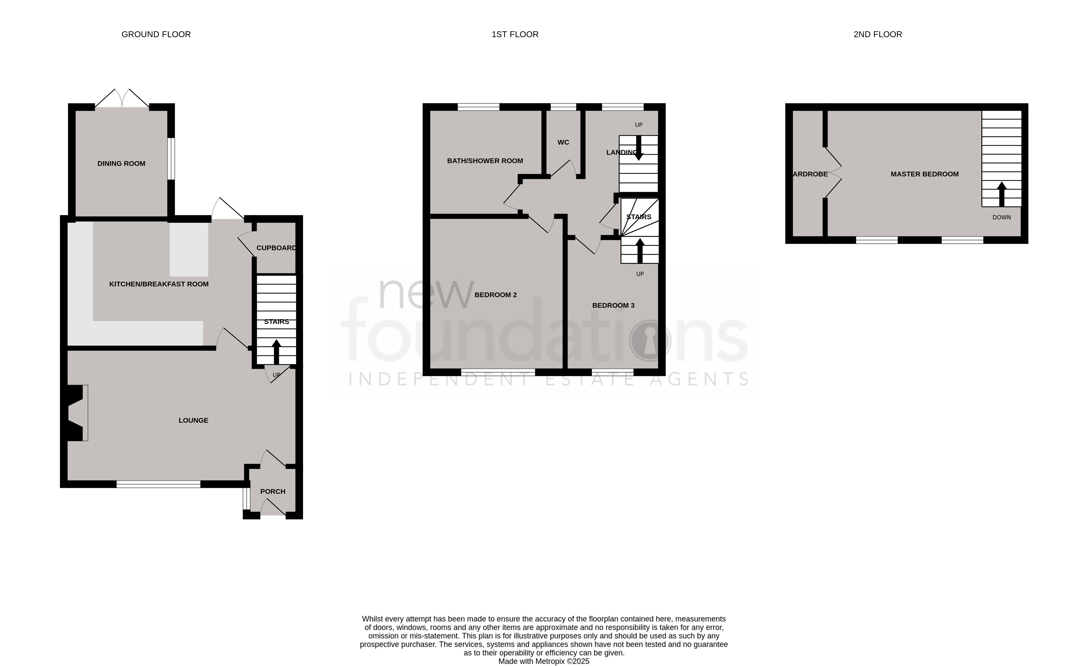 Floorplans For Little Twitten, Bexhill-on-Sea, East Sussex