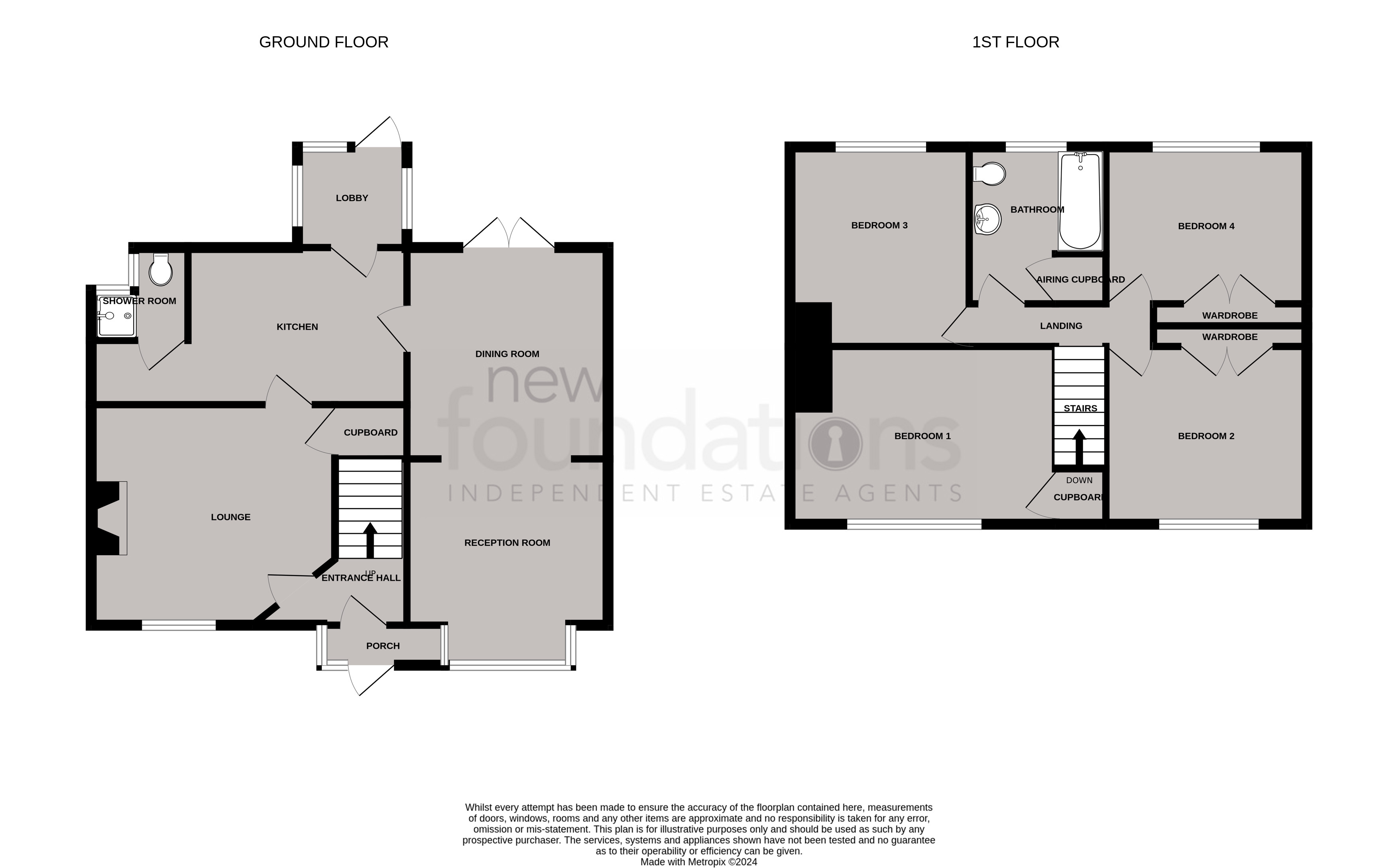 Floorplans For Church Hill Avenue, Bexhill-on-Sea, East Sussex