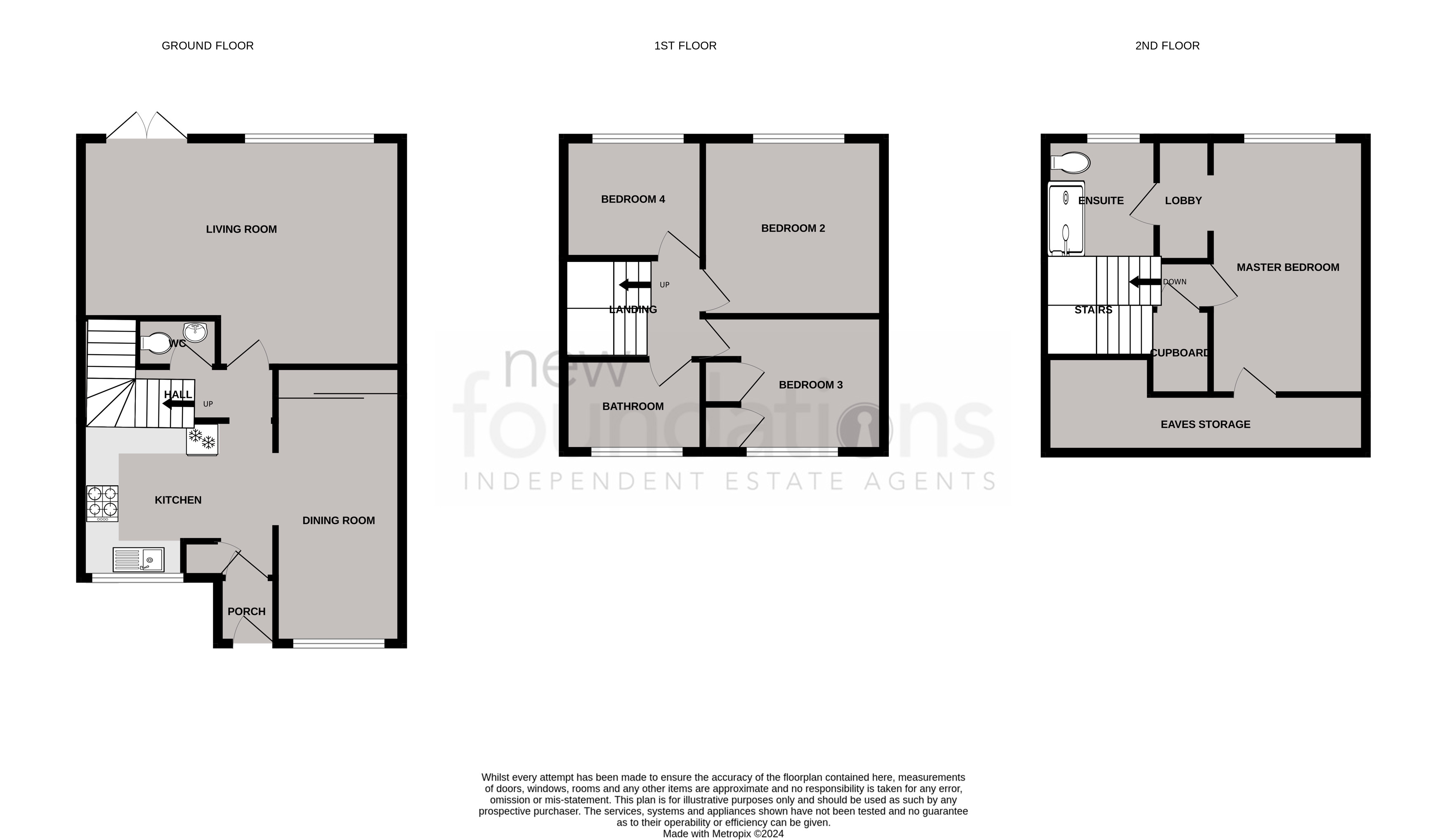 Floorplans For Glebe Close, Bexhill-on-Sea, East Sussex