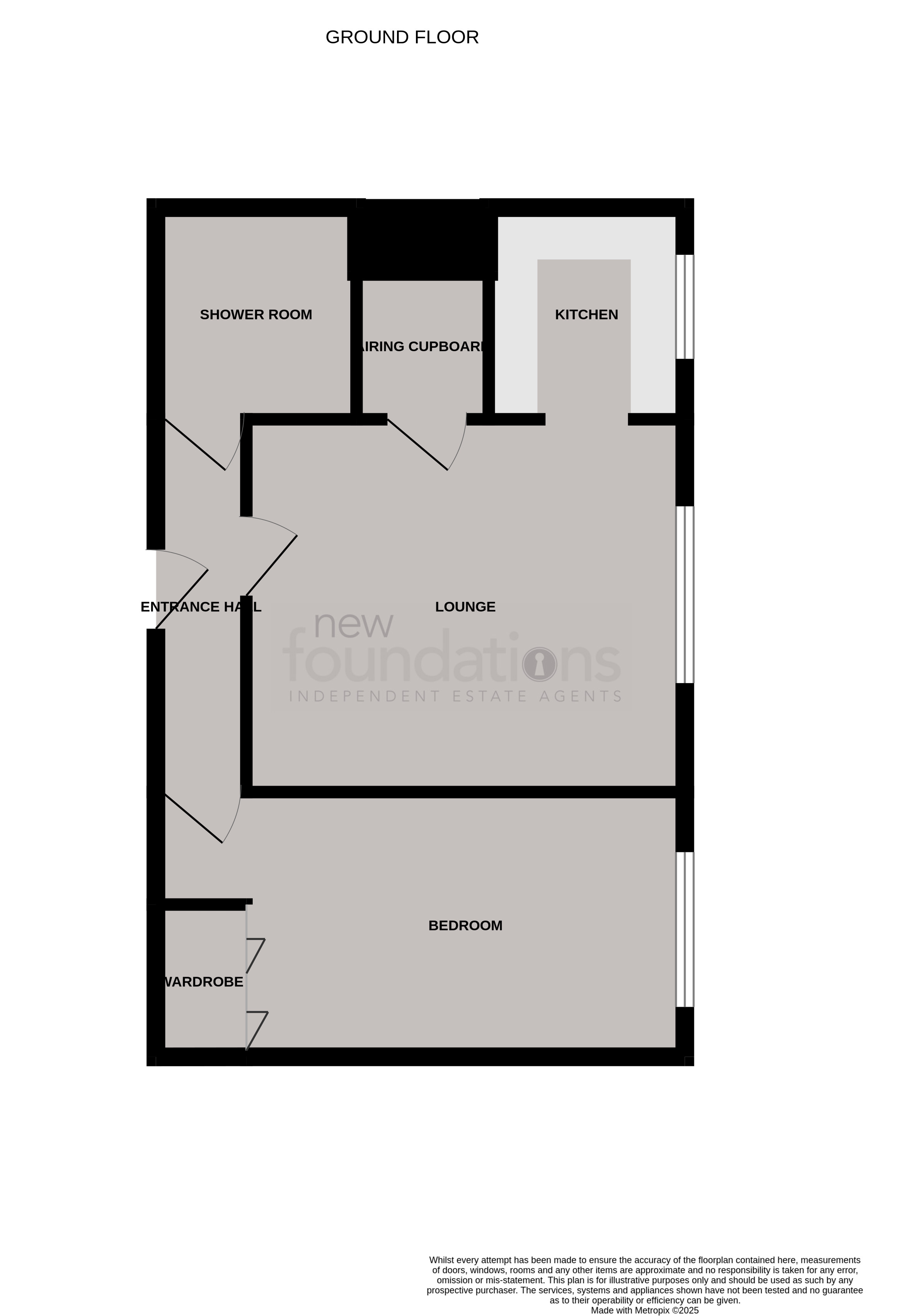 Floorplans For De la Warr Parade, Bexhill-on-Sea, East Sussex