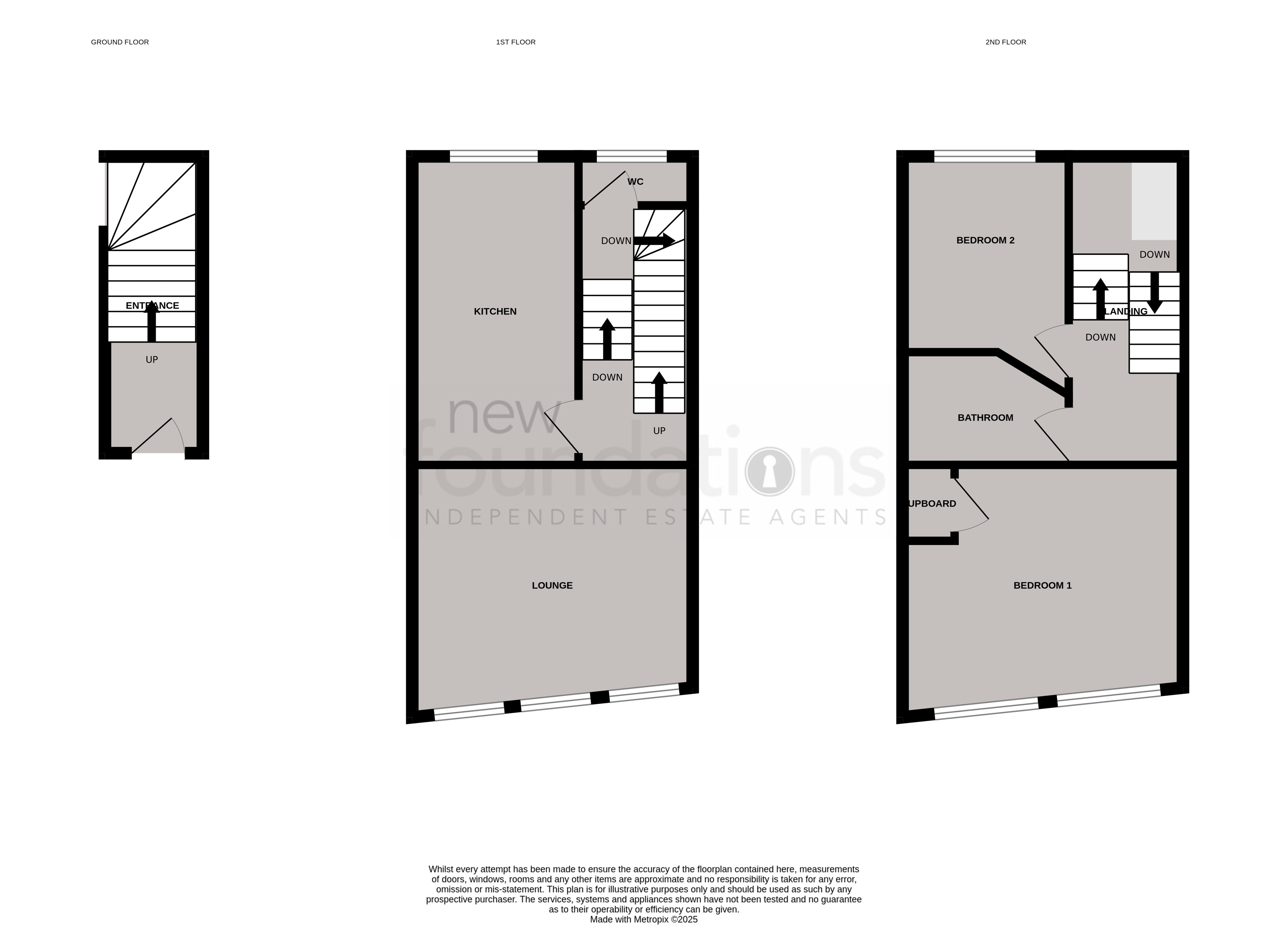 Floorplans For Manor Road, Hastings, East Sussex