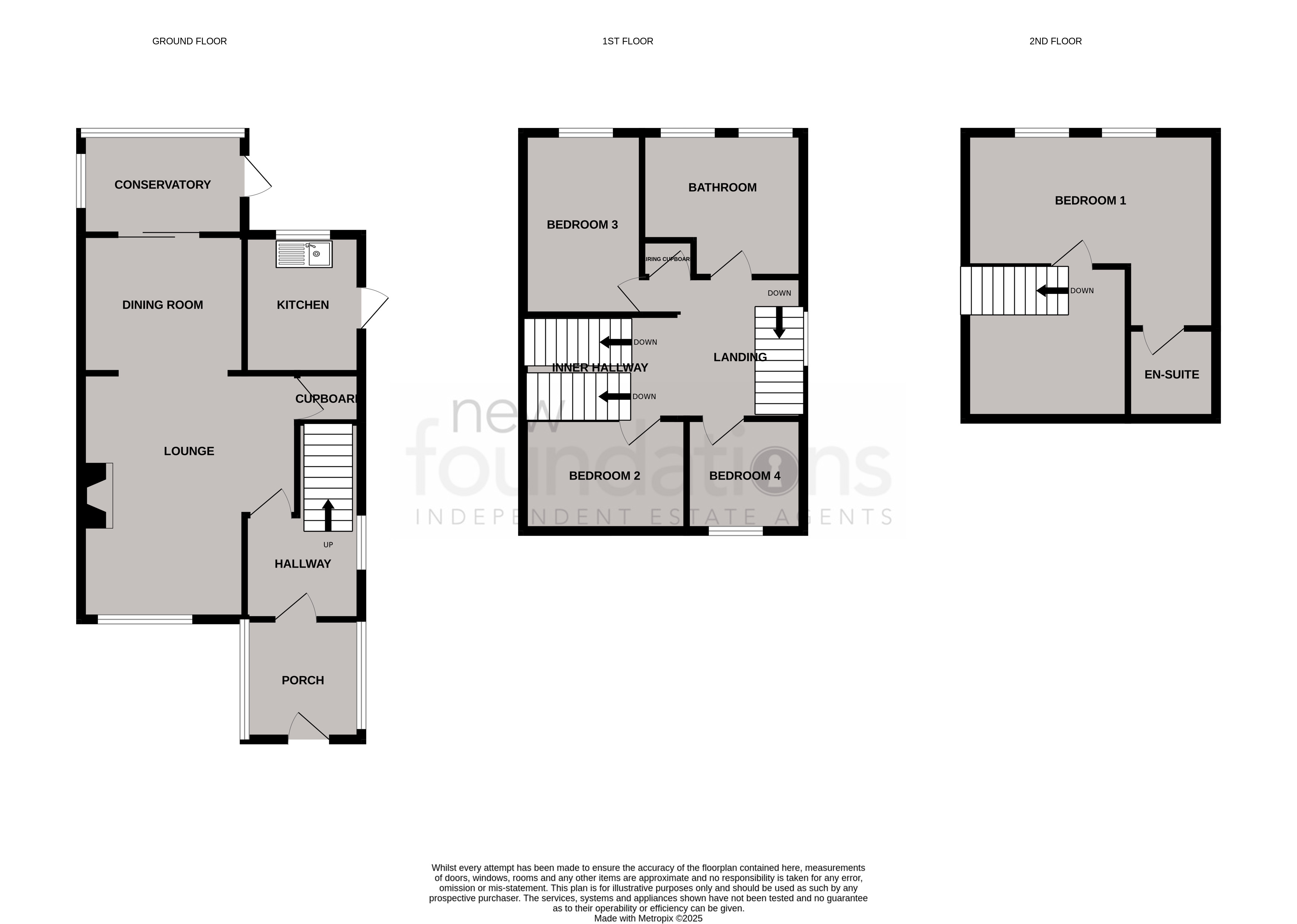 Floorplans For Allen Way, Bexhill-on-Sea, East Sussex