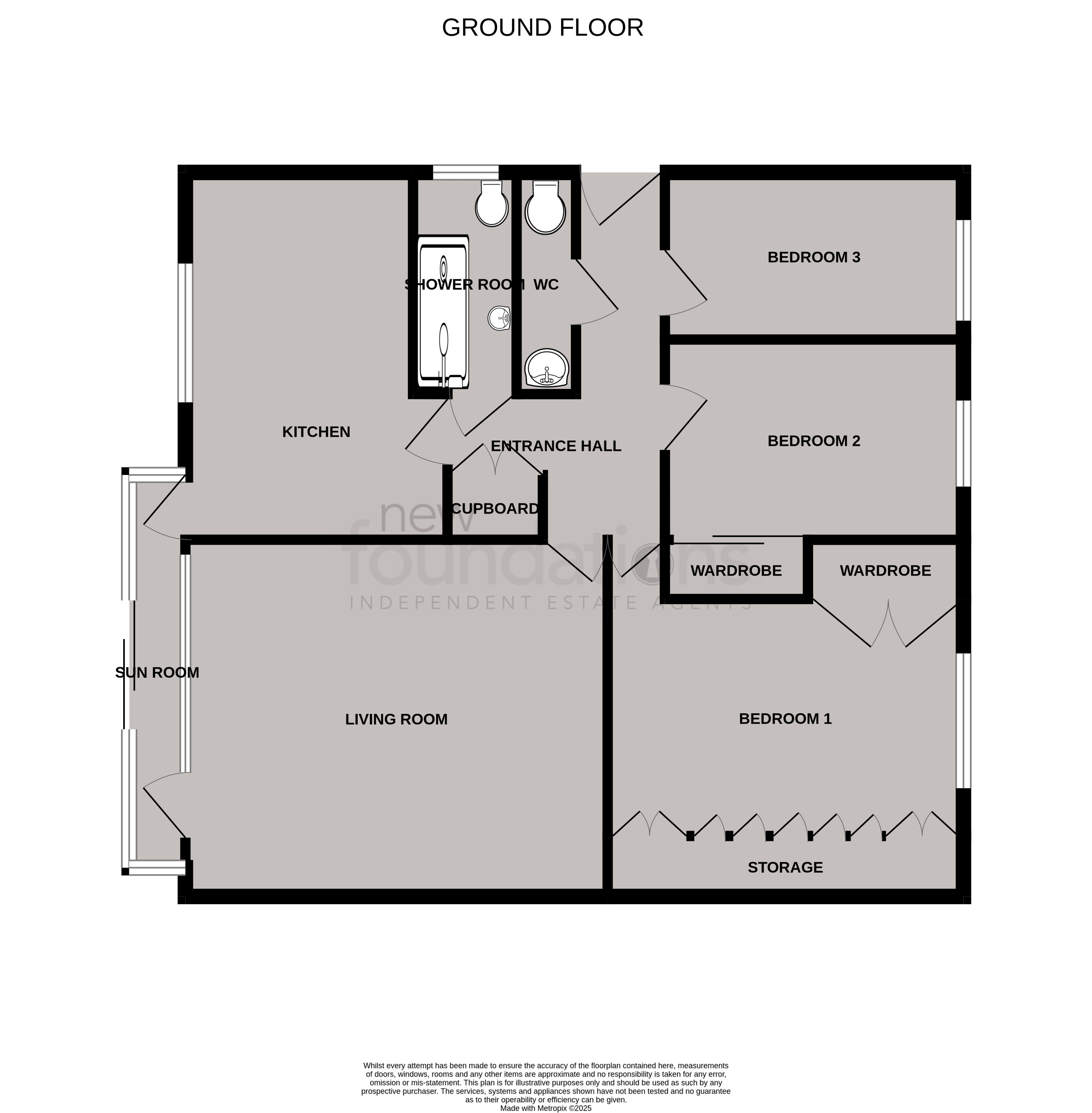 Floorplans For Sutton Place, Bexhill-on-Sea, East Sussex