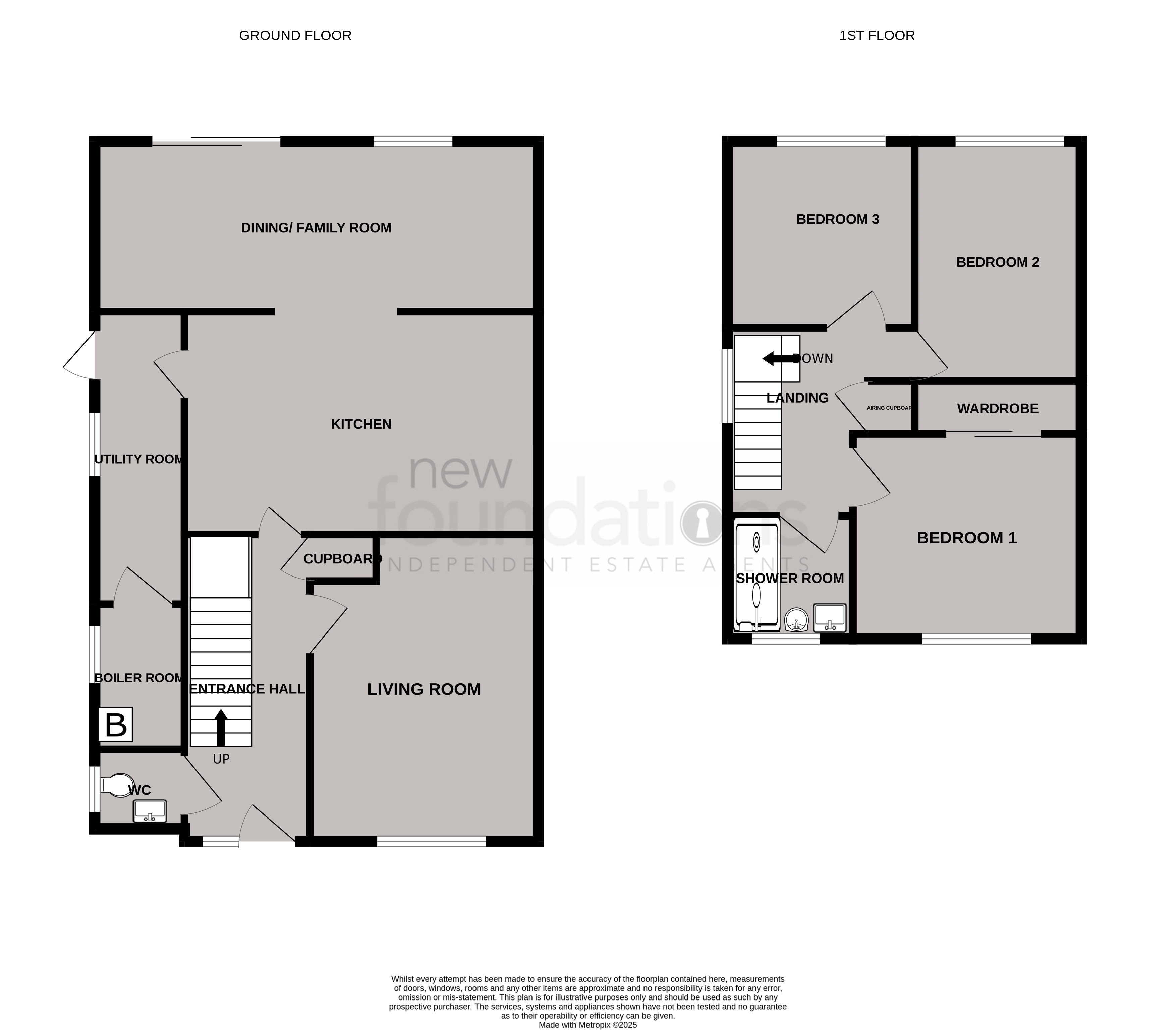 Floorplans For Piltdown Close, Bexhill-on-Sea, East Sussex