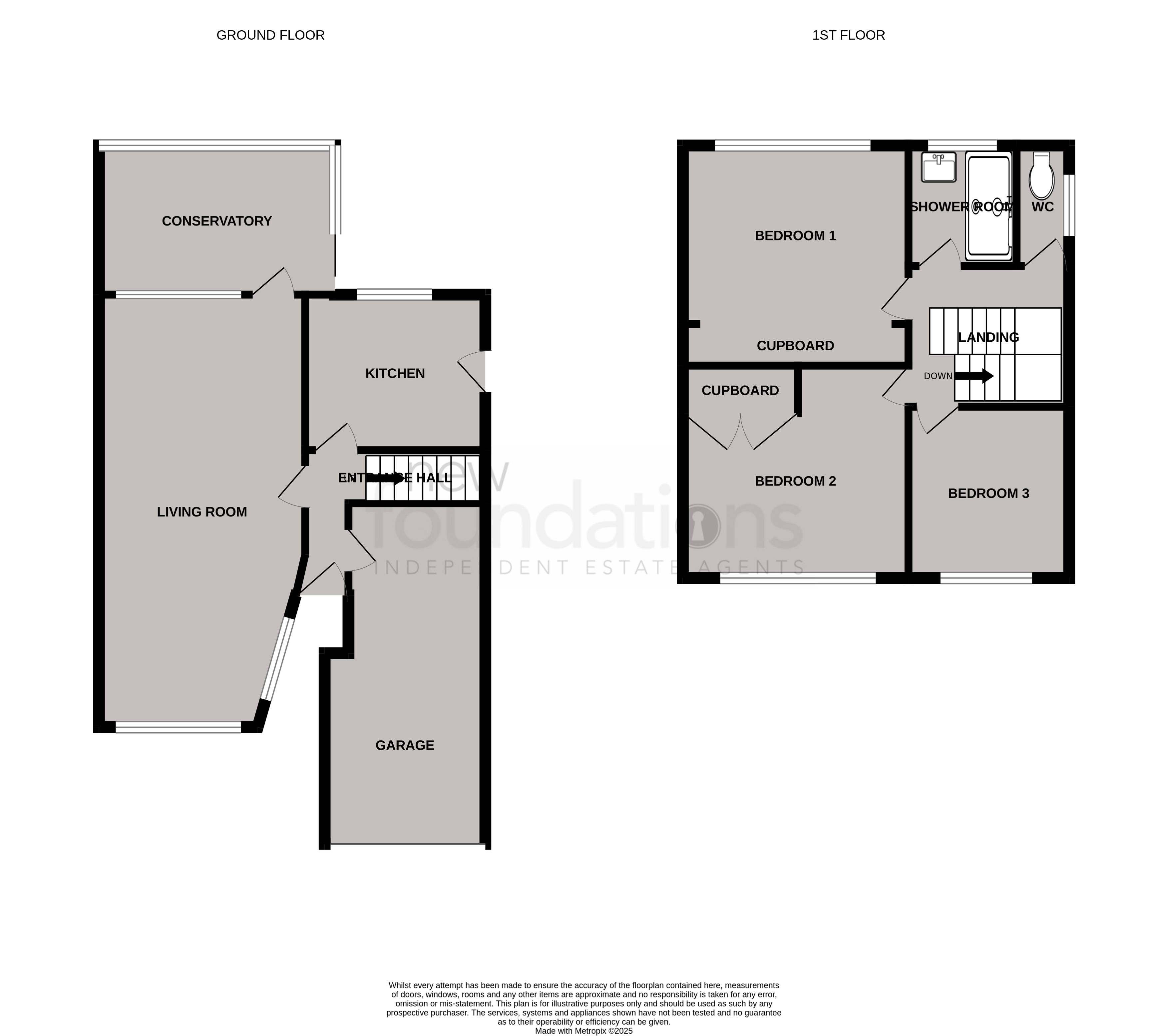 Floorplans For Gwyneth Grove, Bexhill-on-Sea, East Sussex