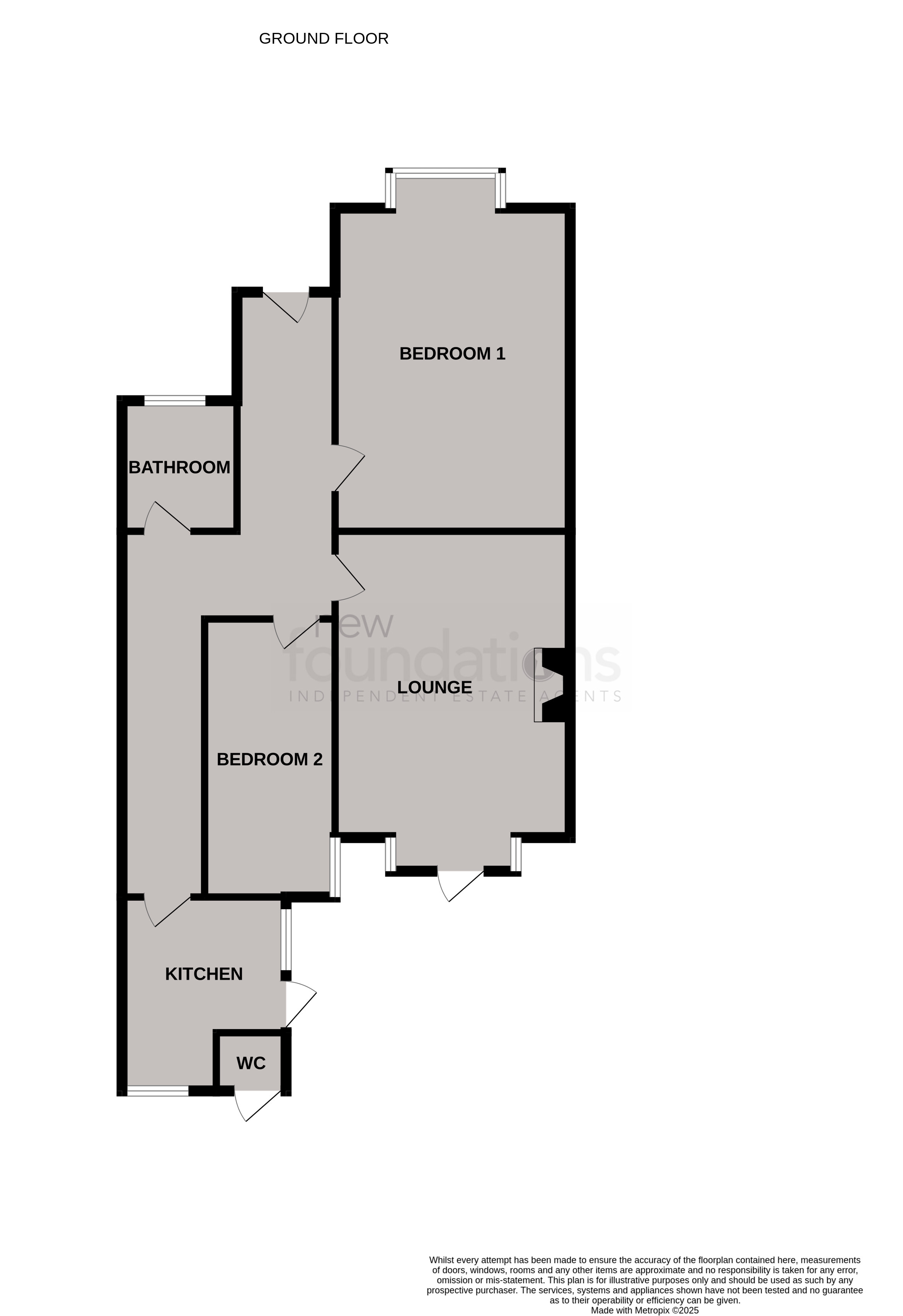 Floorplans For Wickham Avenue, Bexhill-on-Sea, East Sussex