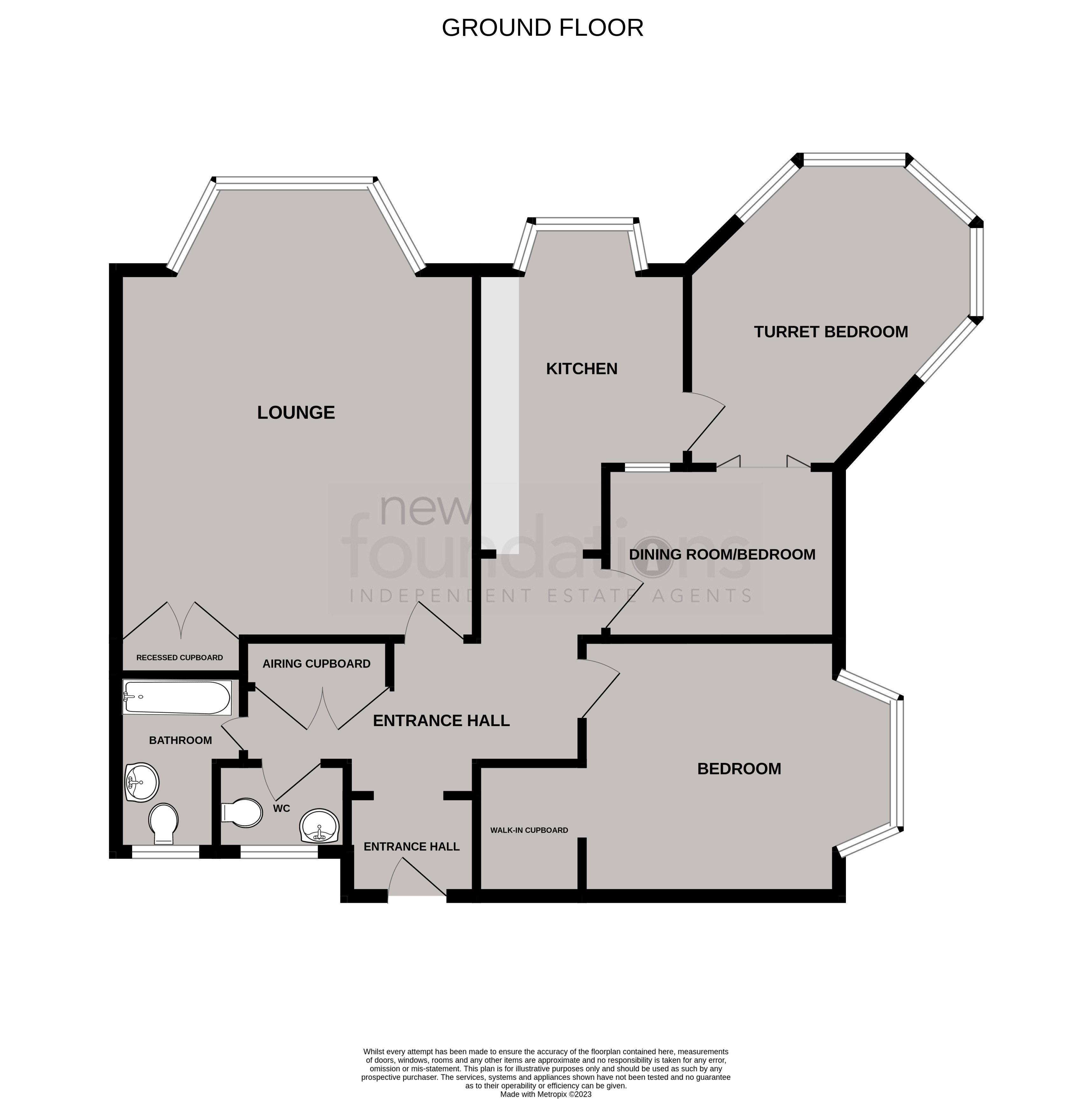 Floorplans For Wilton Road, Bexhill-on-Sea, East Sussex