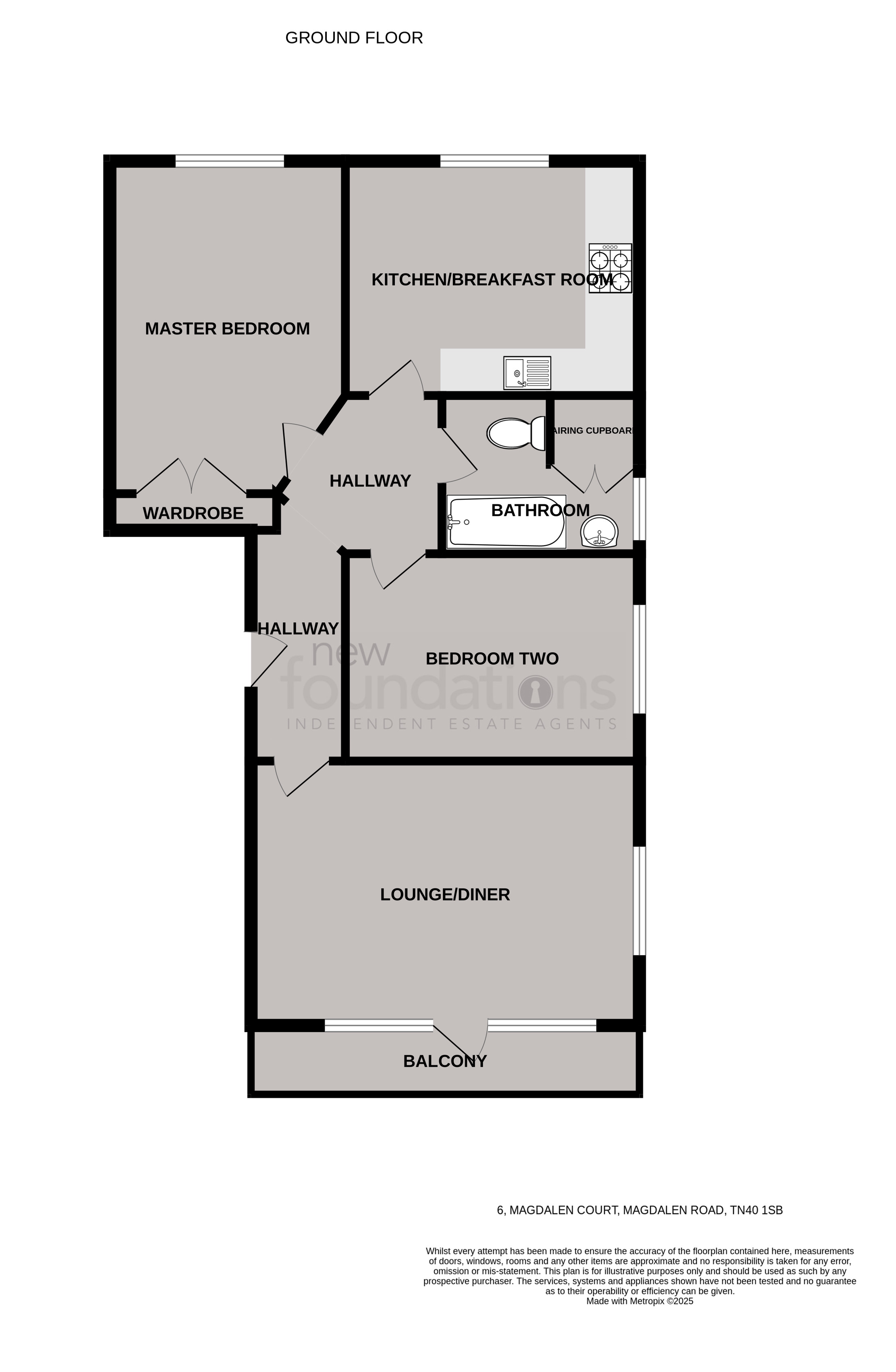 Floorplans For Magdalen Road, Bexhill-on-Sea, East Sussex