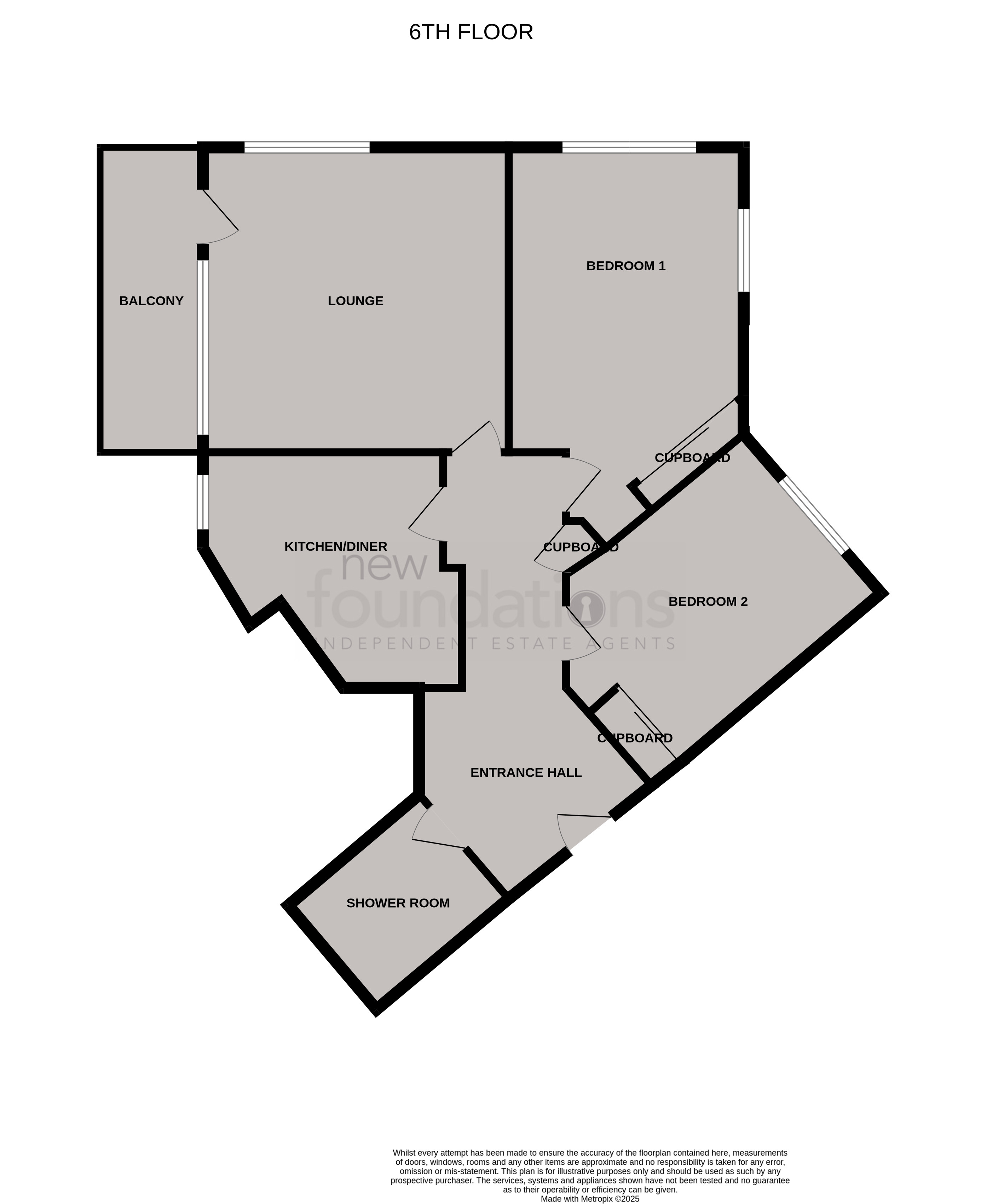 Floorplans For West Parade, Bexhill-on-Sea, East Sussex