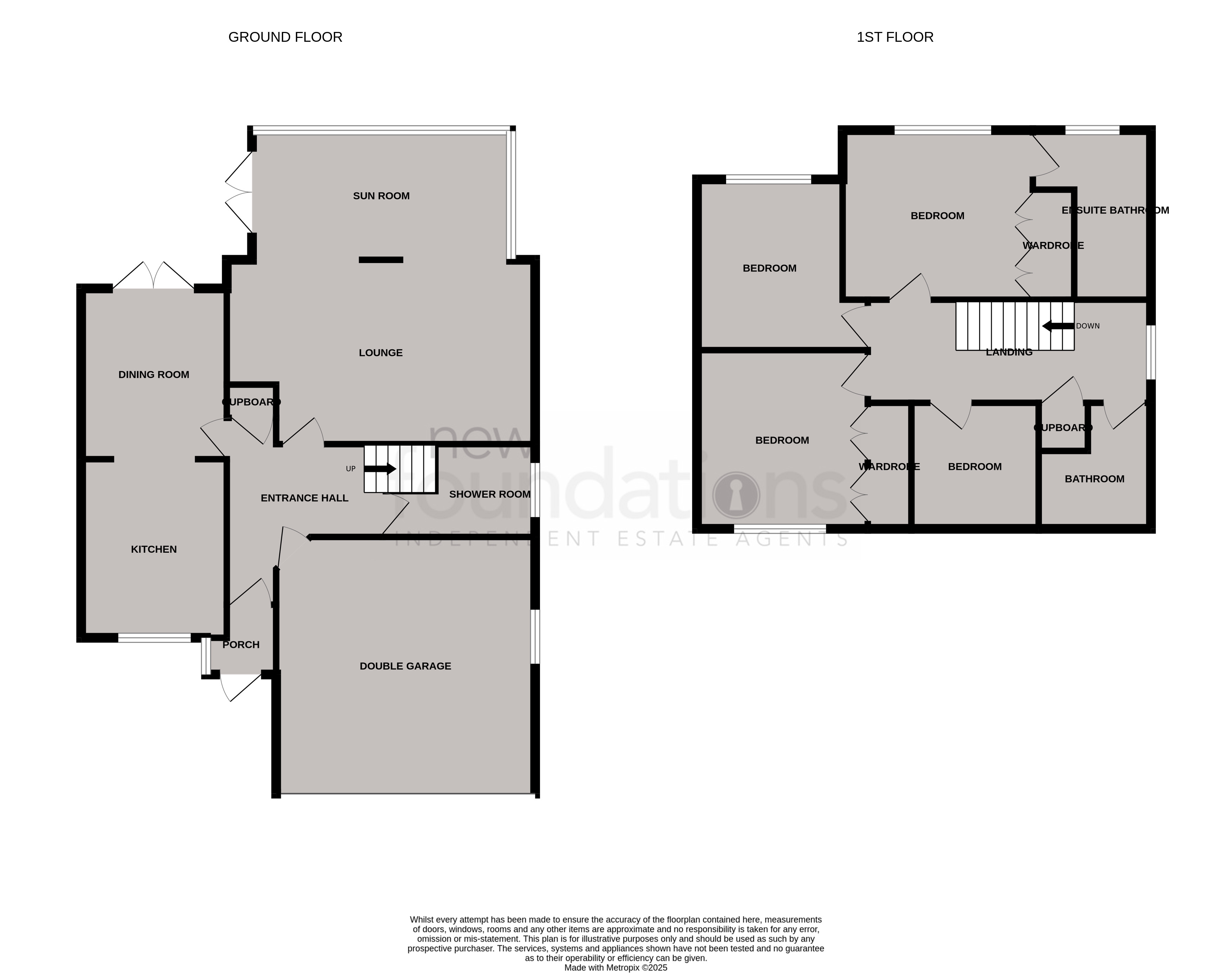 Floorplans For Portfield Close, Bexhill-on-Sea, East Sussex