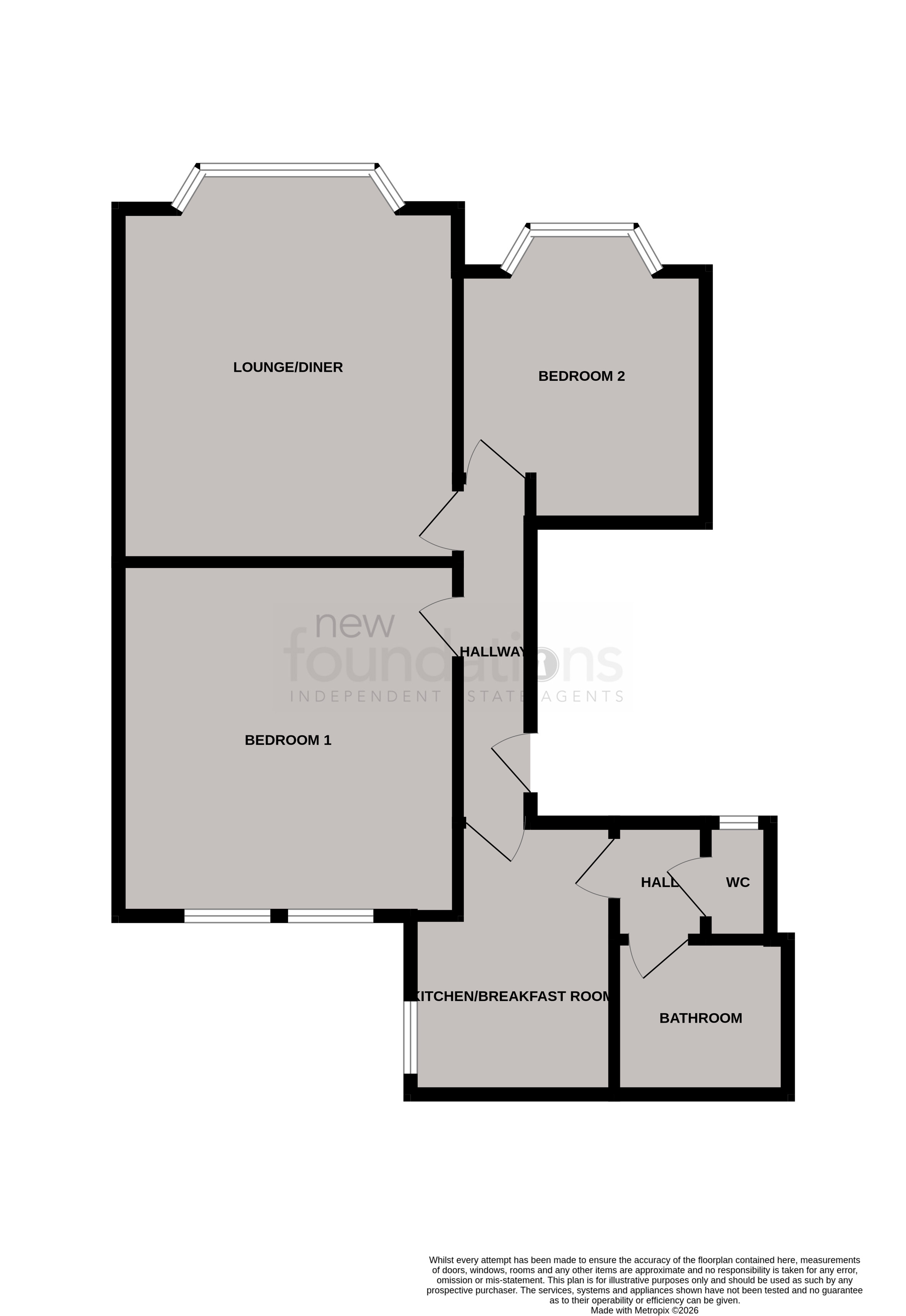 Floorplans For Woodville Road, Bexhill-on-Sea, East Sussex