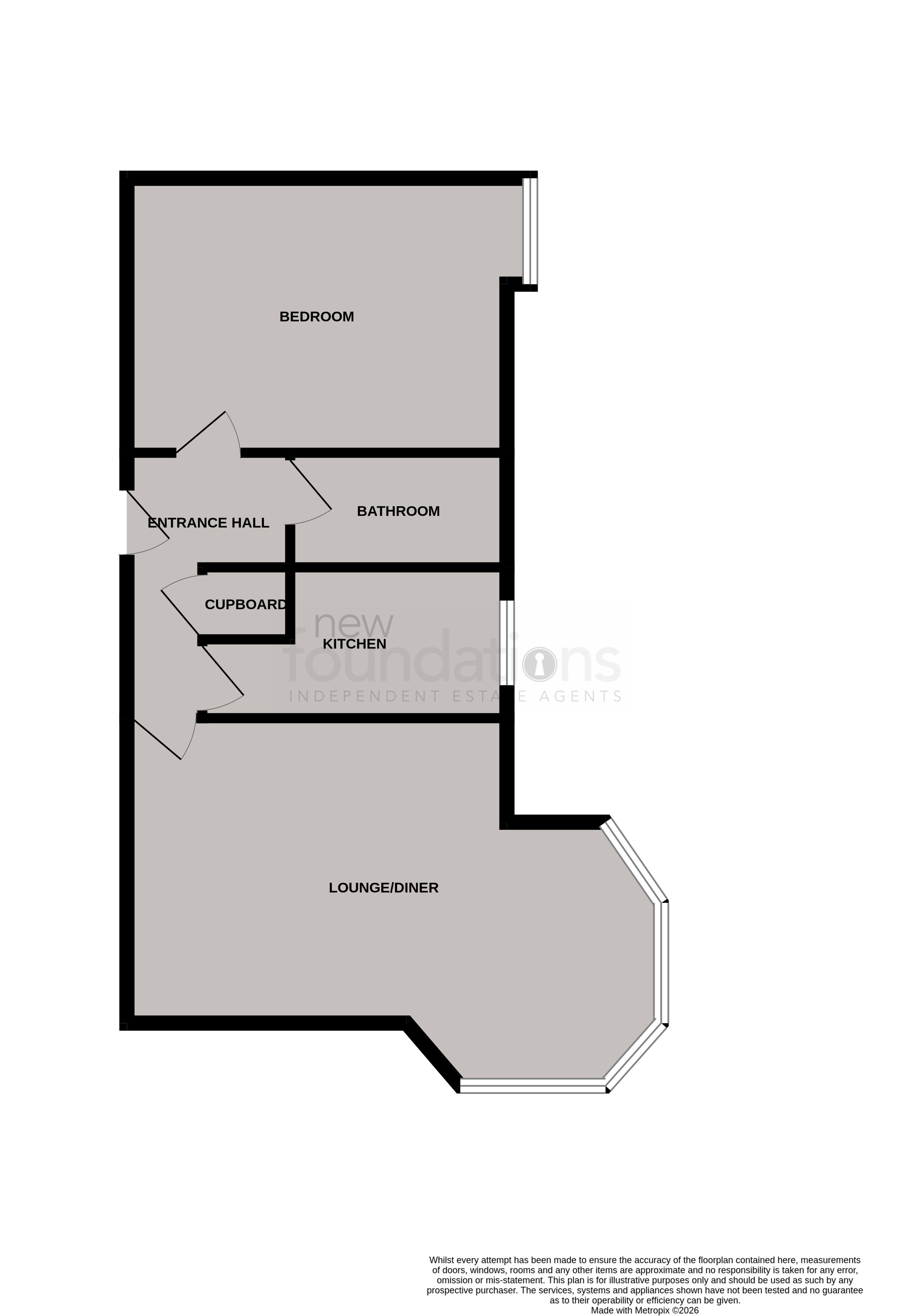 Floorplans For De la Warr Parade, Bexhill-on-Sea, East Sussex