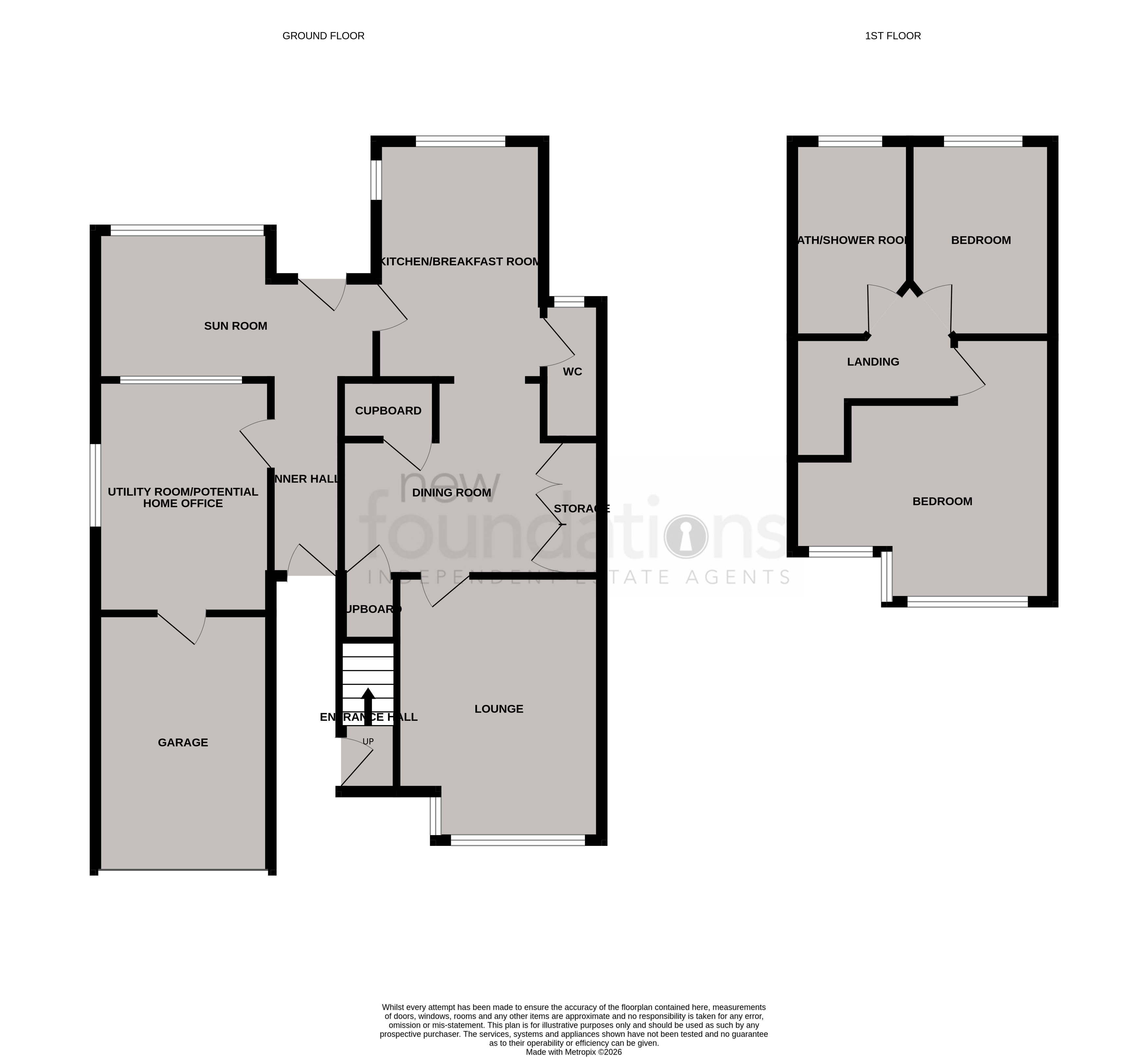 Floorplans For Sewell Avenue, Bexhill-on-Sea, East Sussex