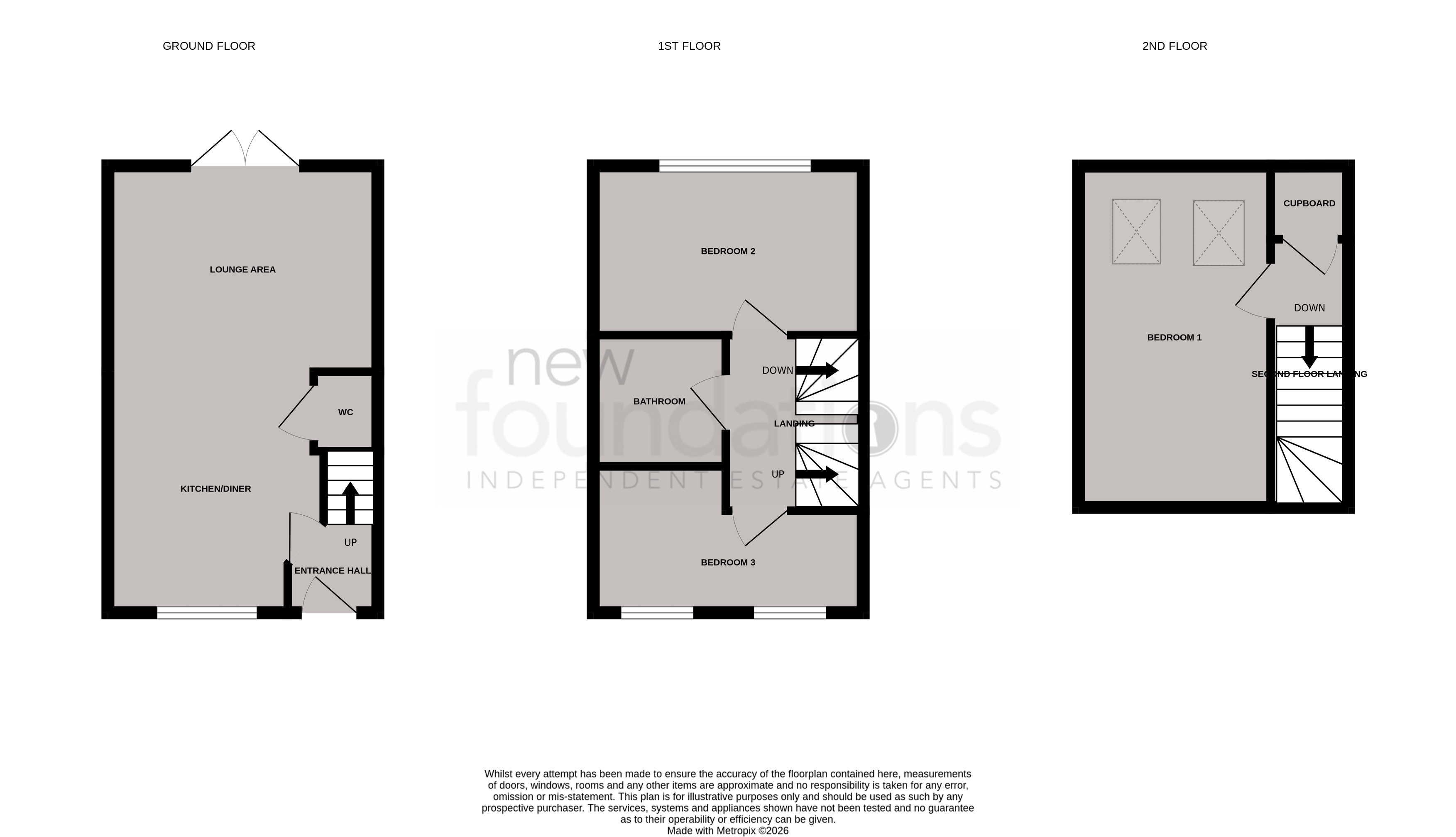 Floorplans For Watergate, Bexhill-on-Sea, East Sussex