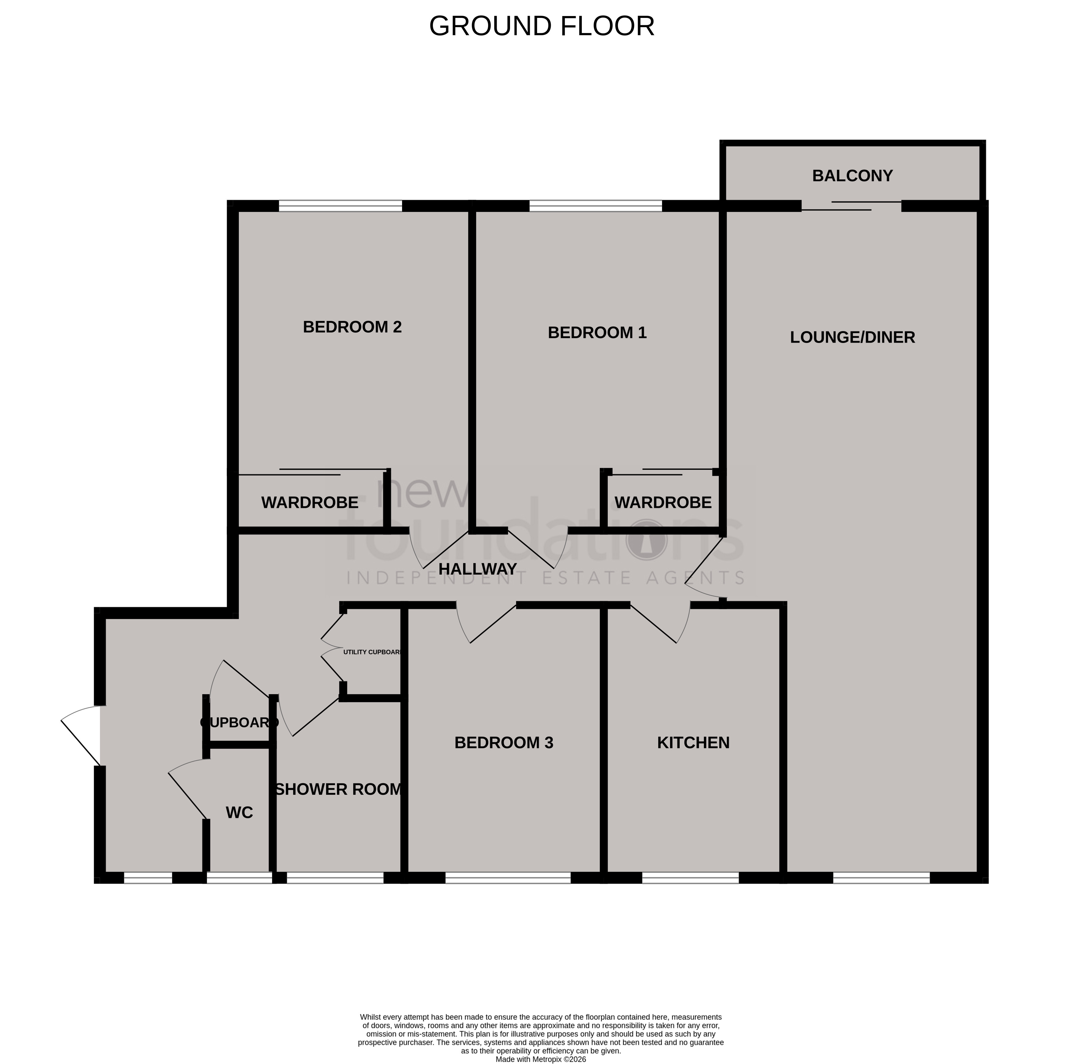 Floorplans For Sutherland Avenue, Bexhill-on-Sea, East Sussex
