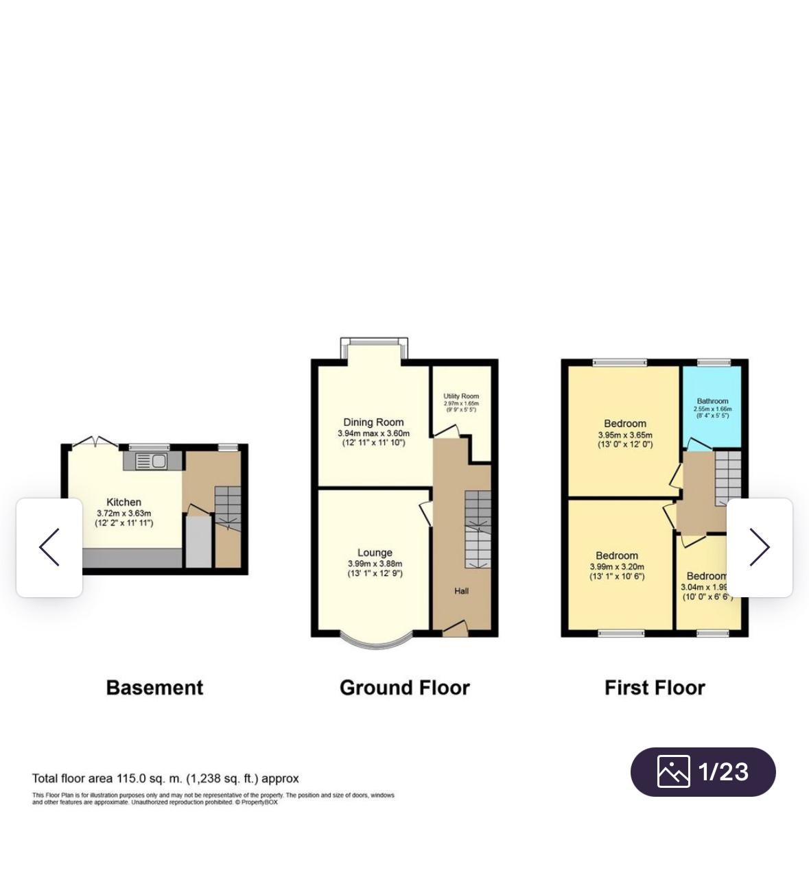 Floorplans For Prestwich, Manchester, Lancashire