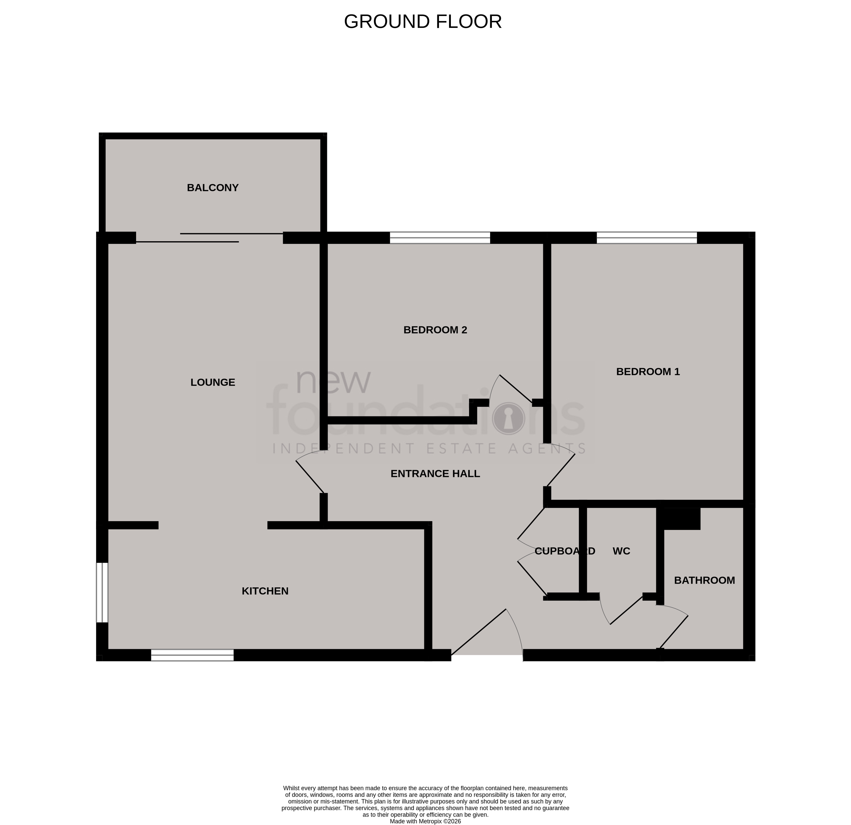 Floorplans For De la Warr Road, Bexhill-on-Sea, East Sussex