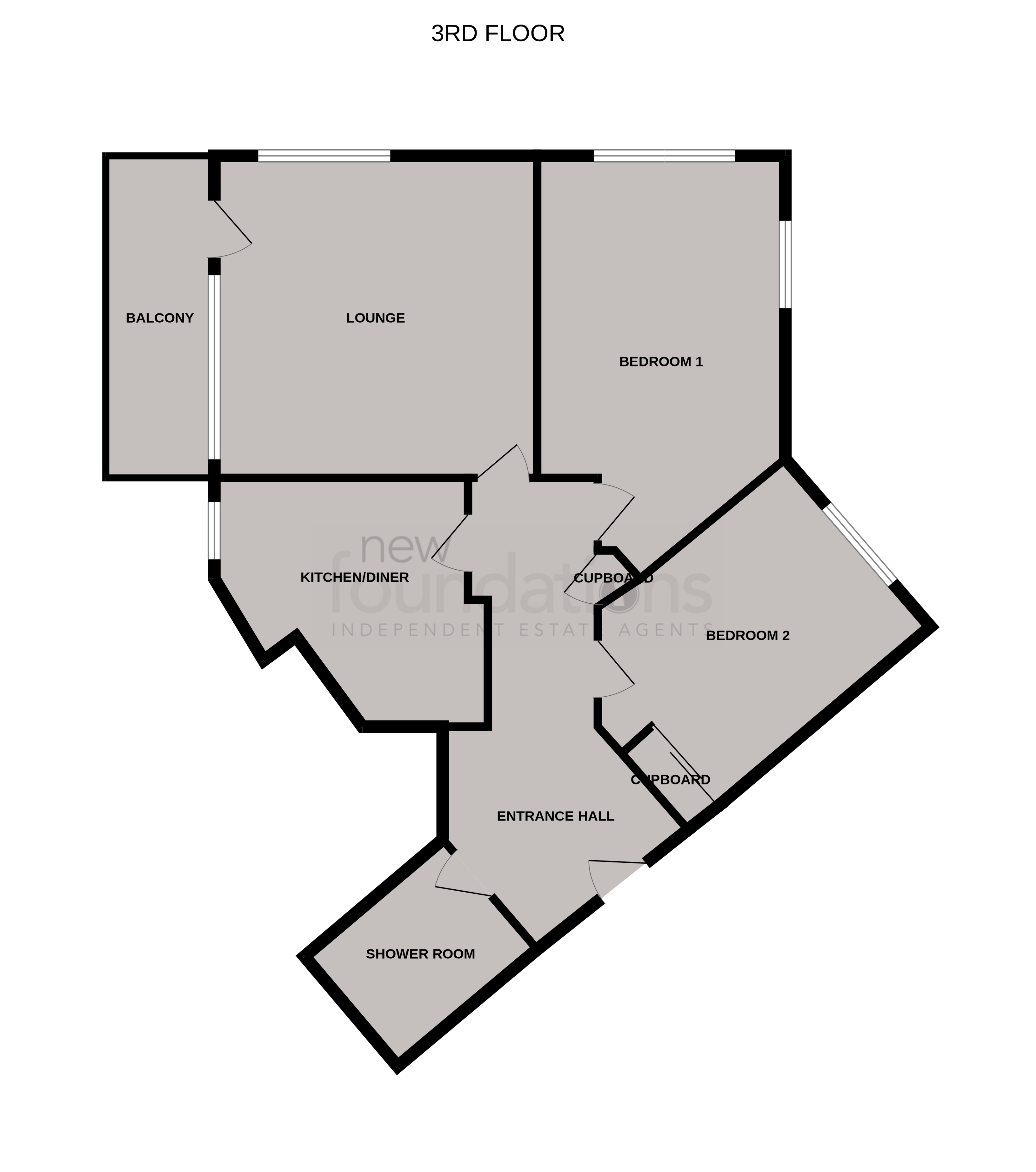 Floorplans For West Parade, Bexhill-on-Sea, East Sussex