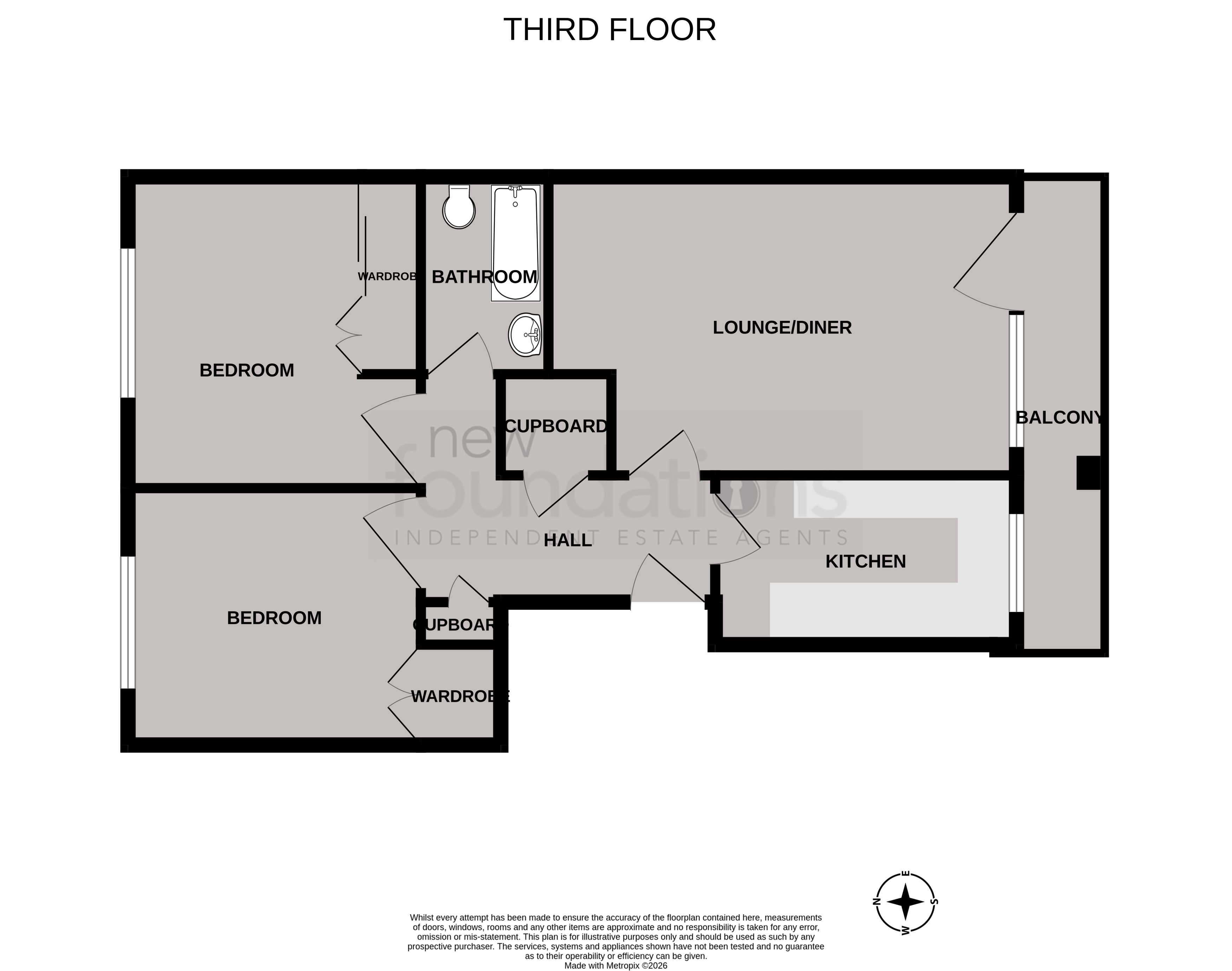 Floorplans For Harewood Close, Bexhill-on-Sea, East Sussex