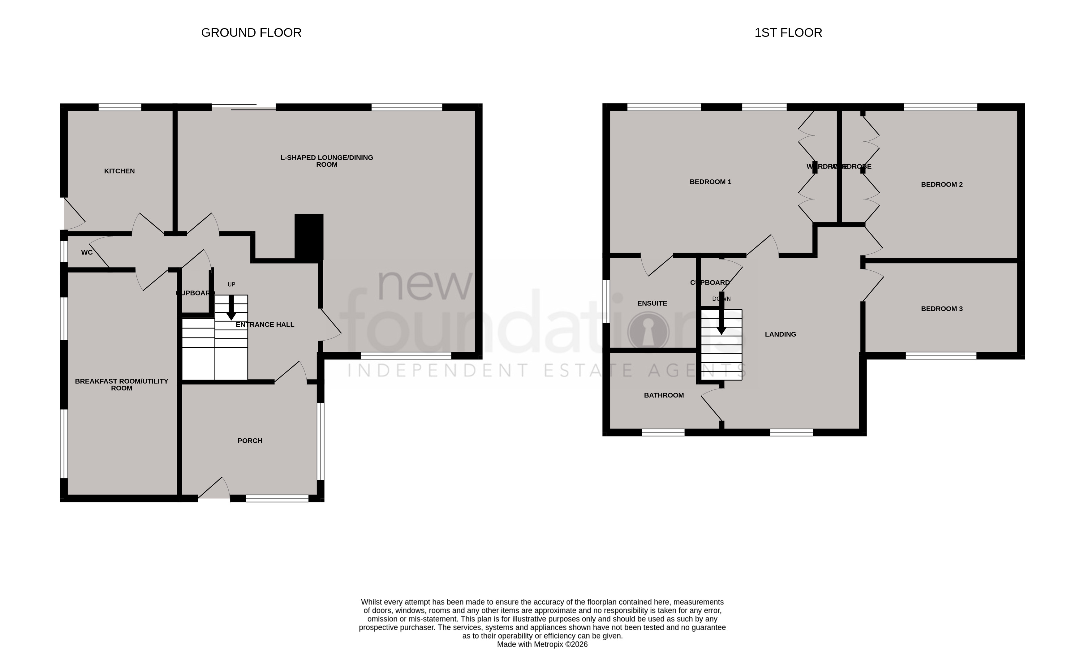 Floorplans For Eastergate, Bexhill, East Sussex