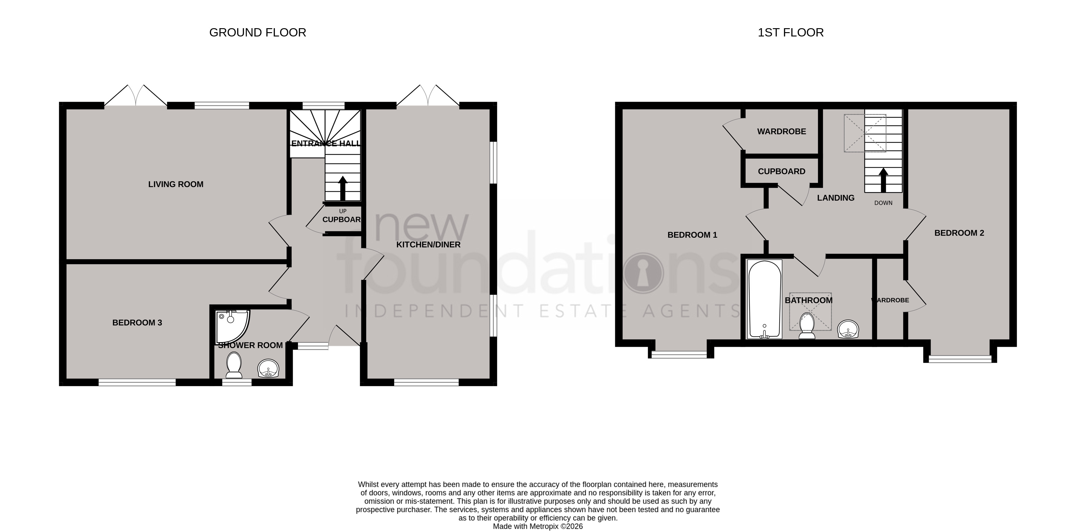 Floorplans For Bexhill-on-Sea, East Sussex