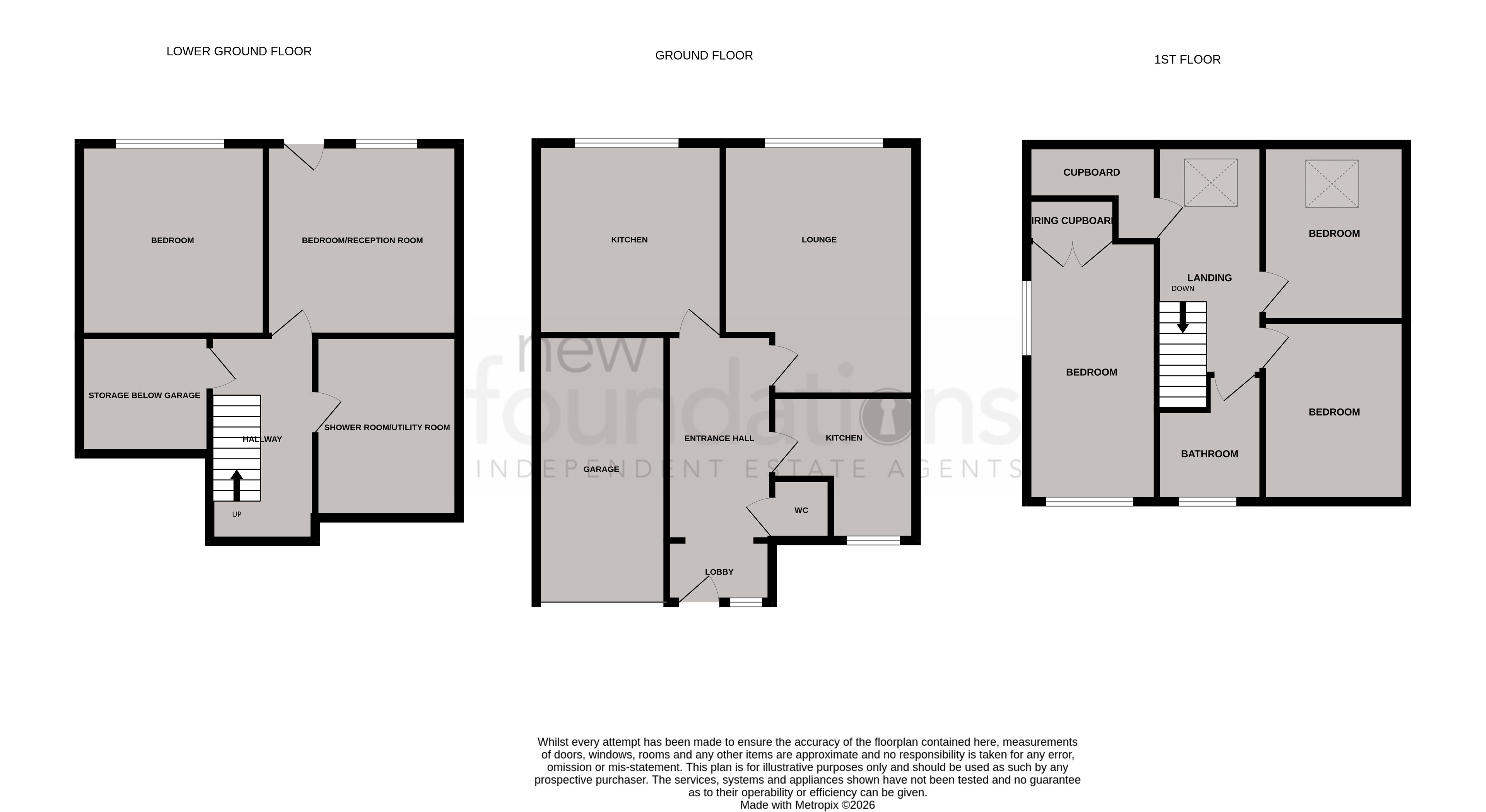 Floorplans For Norfolk Close, Bexhill-on-Sea, East Sussex