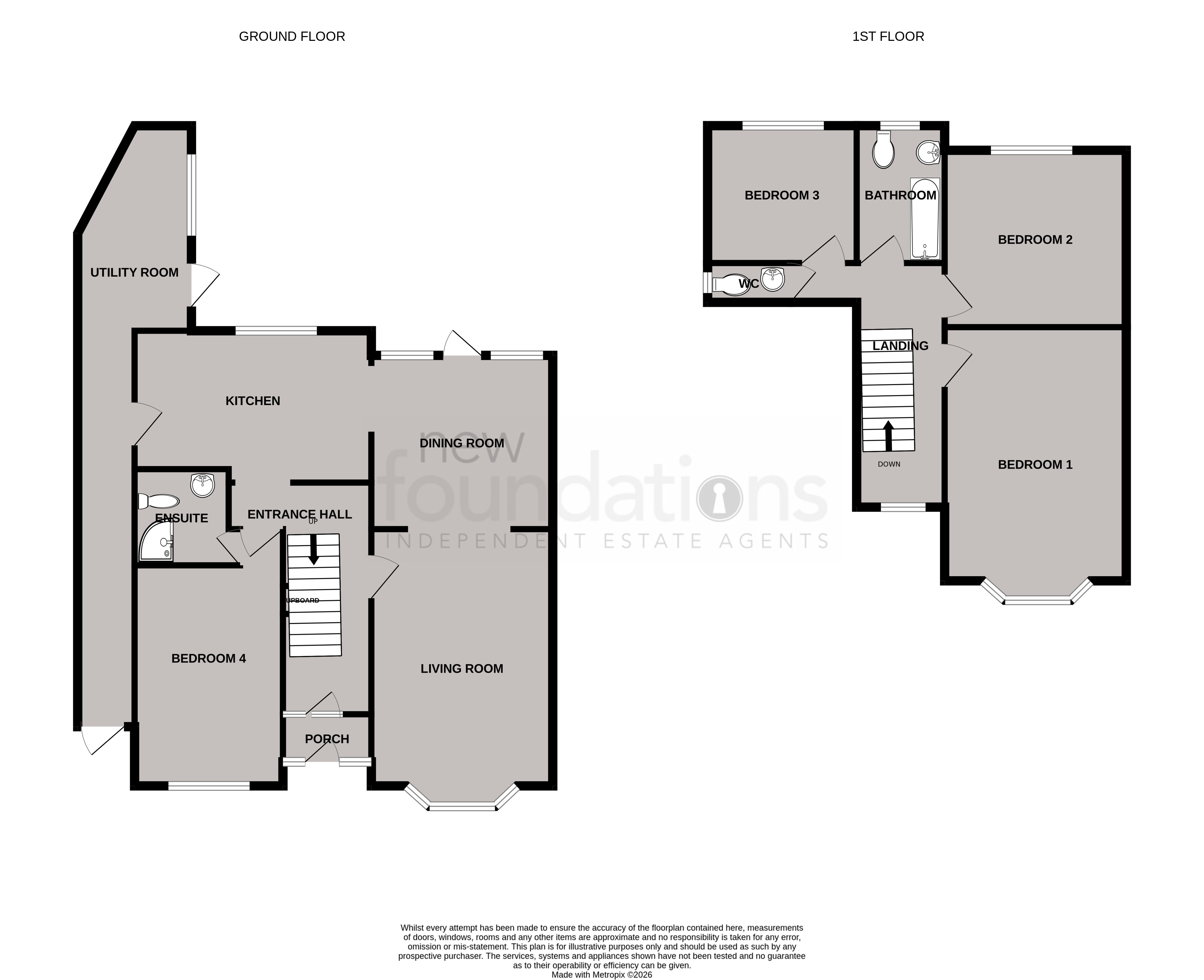 Floorplans For Magdalen Road, Bexhill-on-Sea, East Sussex