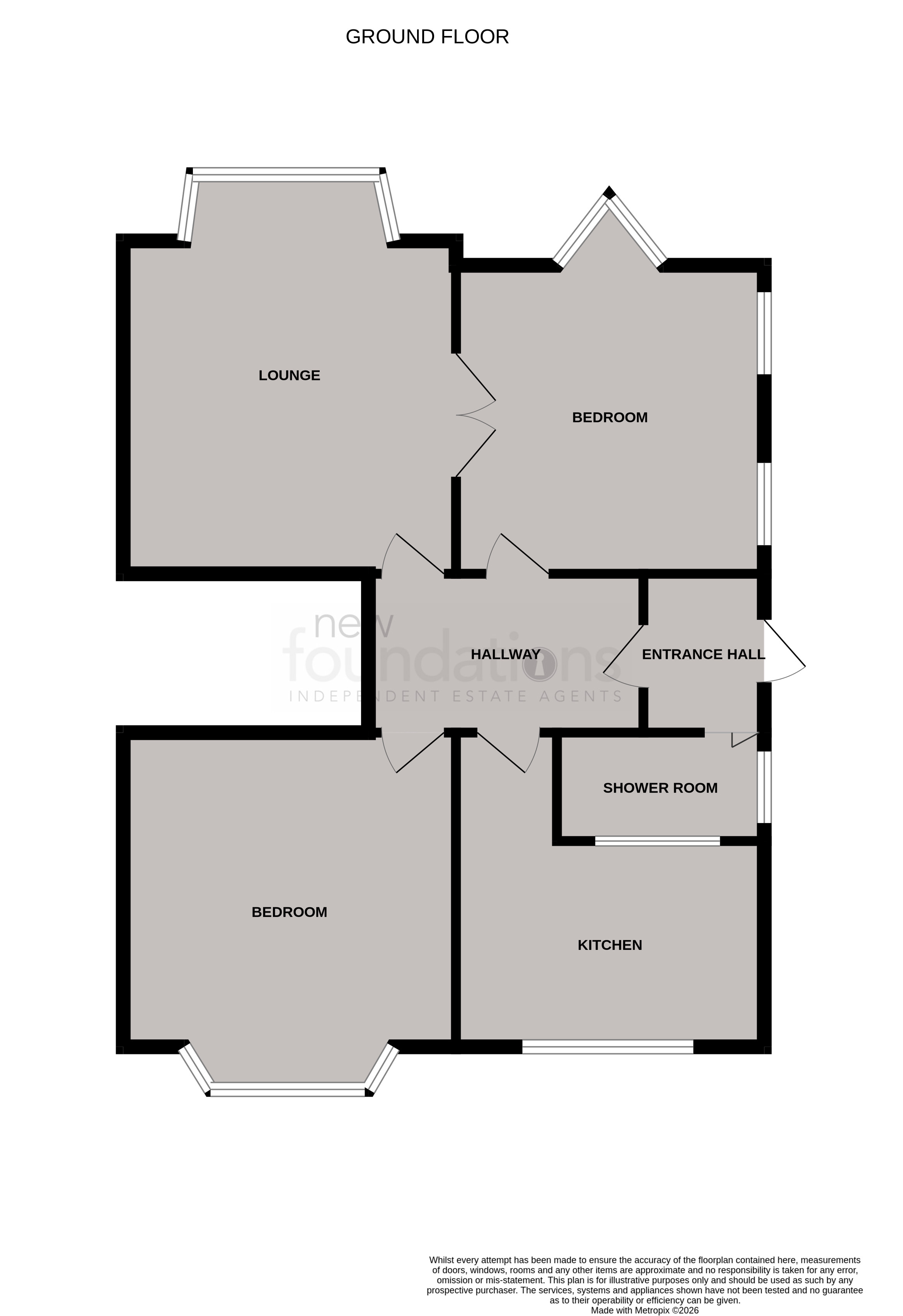 Floorplans For De la Warr Road, Bexhill-on-Sea, East Sussex